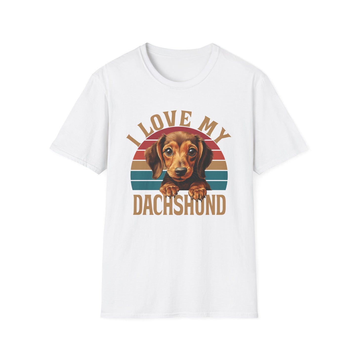 Dachshund T-Shirt - I Love My Dachshund Dog