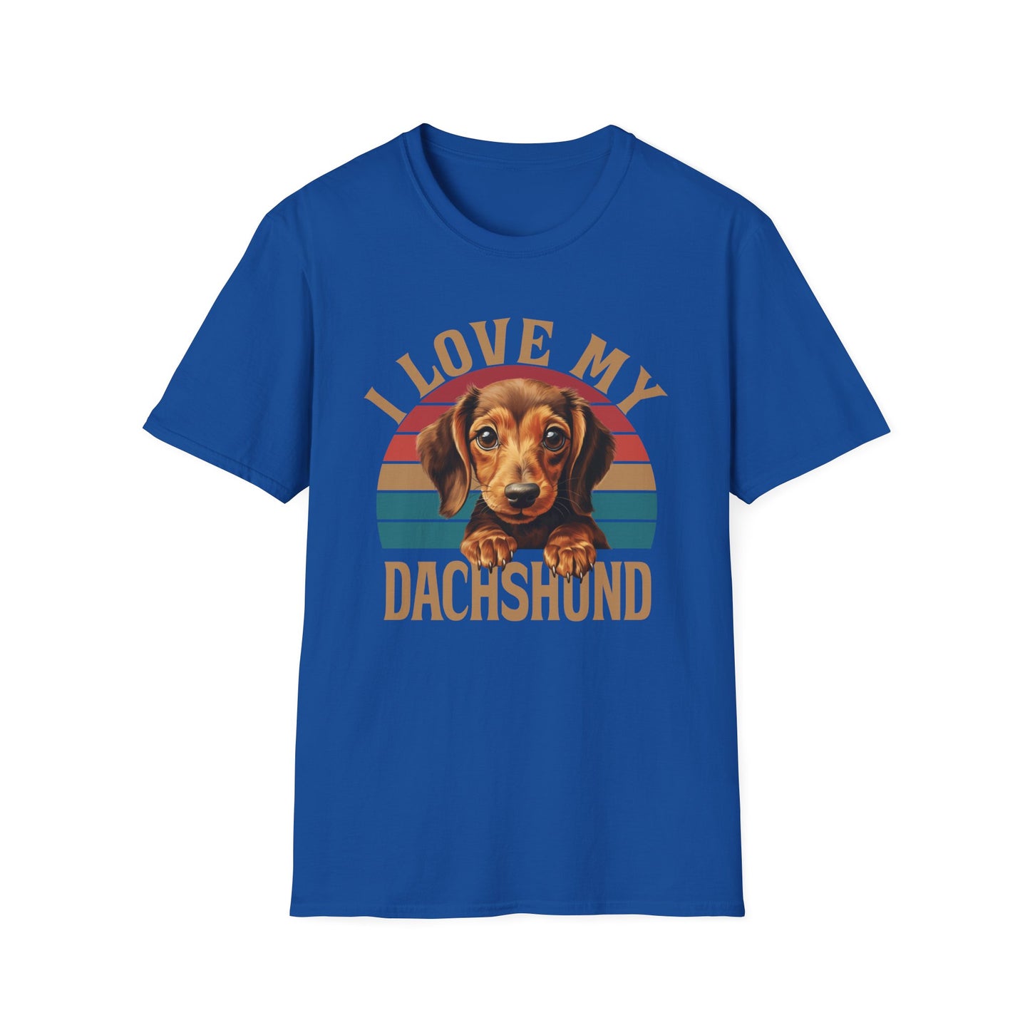 Dachshund T-Shirt - I Love My Dachshund Dog