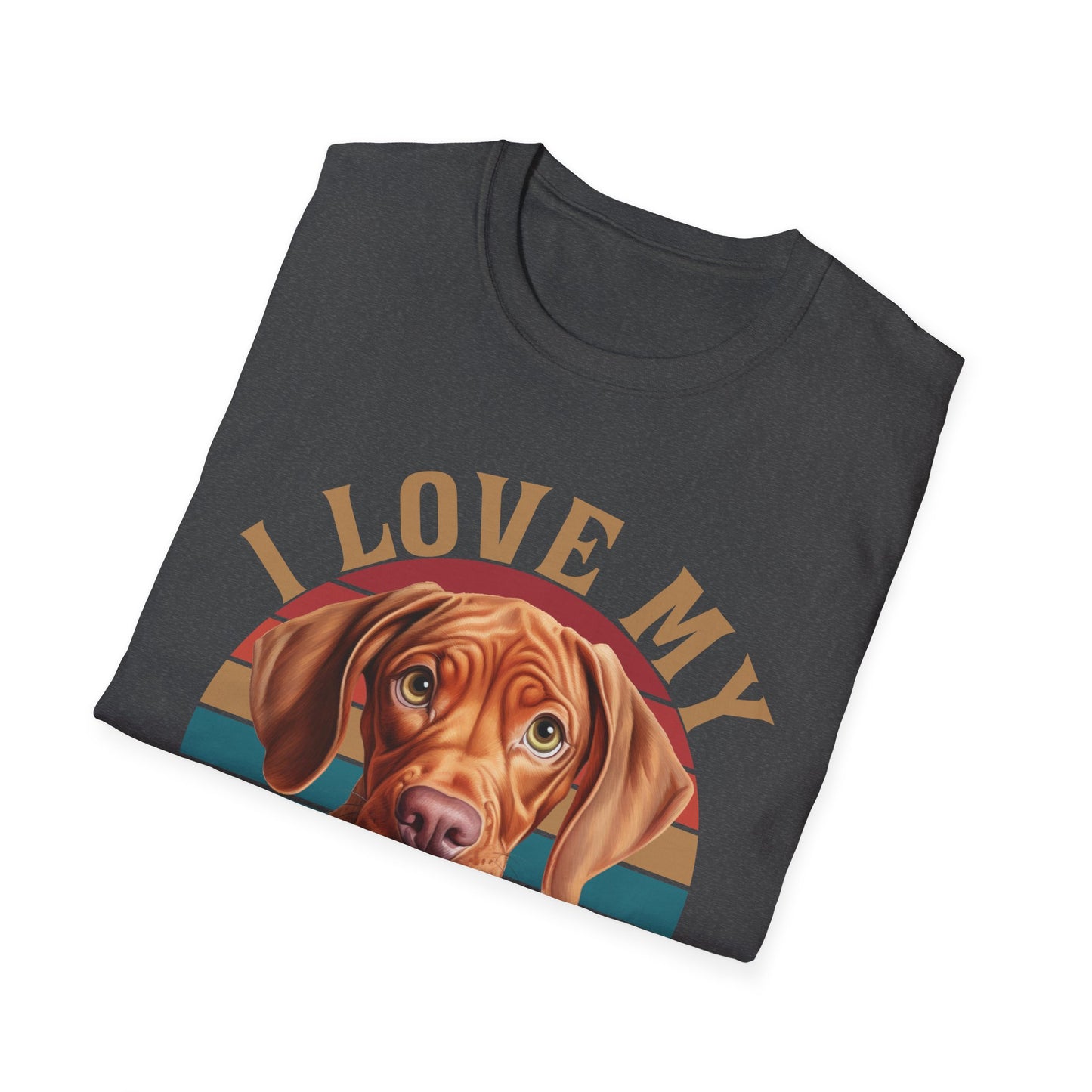 Vizsla Lover T-Shirt Retro Design