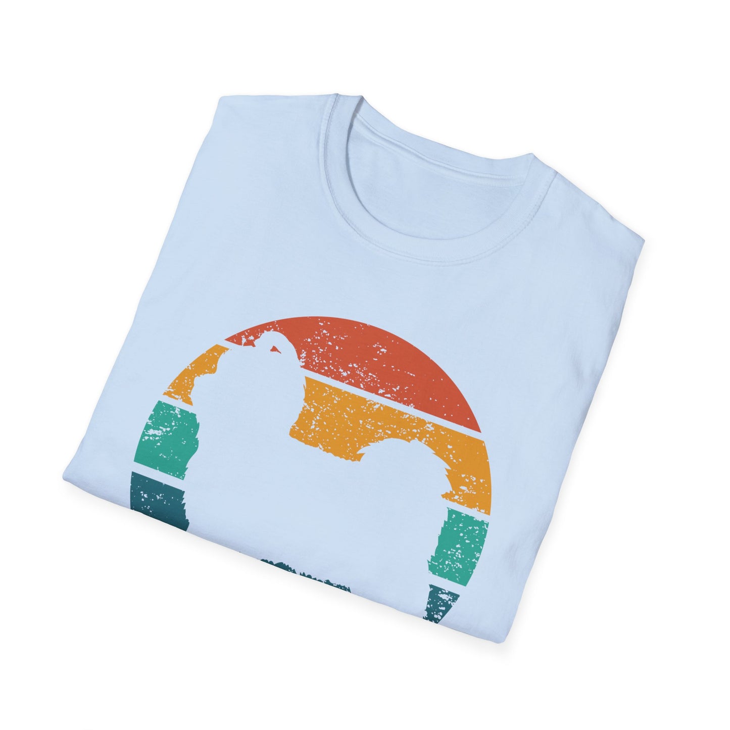 Shih Tzu T-Shirt Vintage Sunset Design
