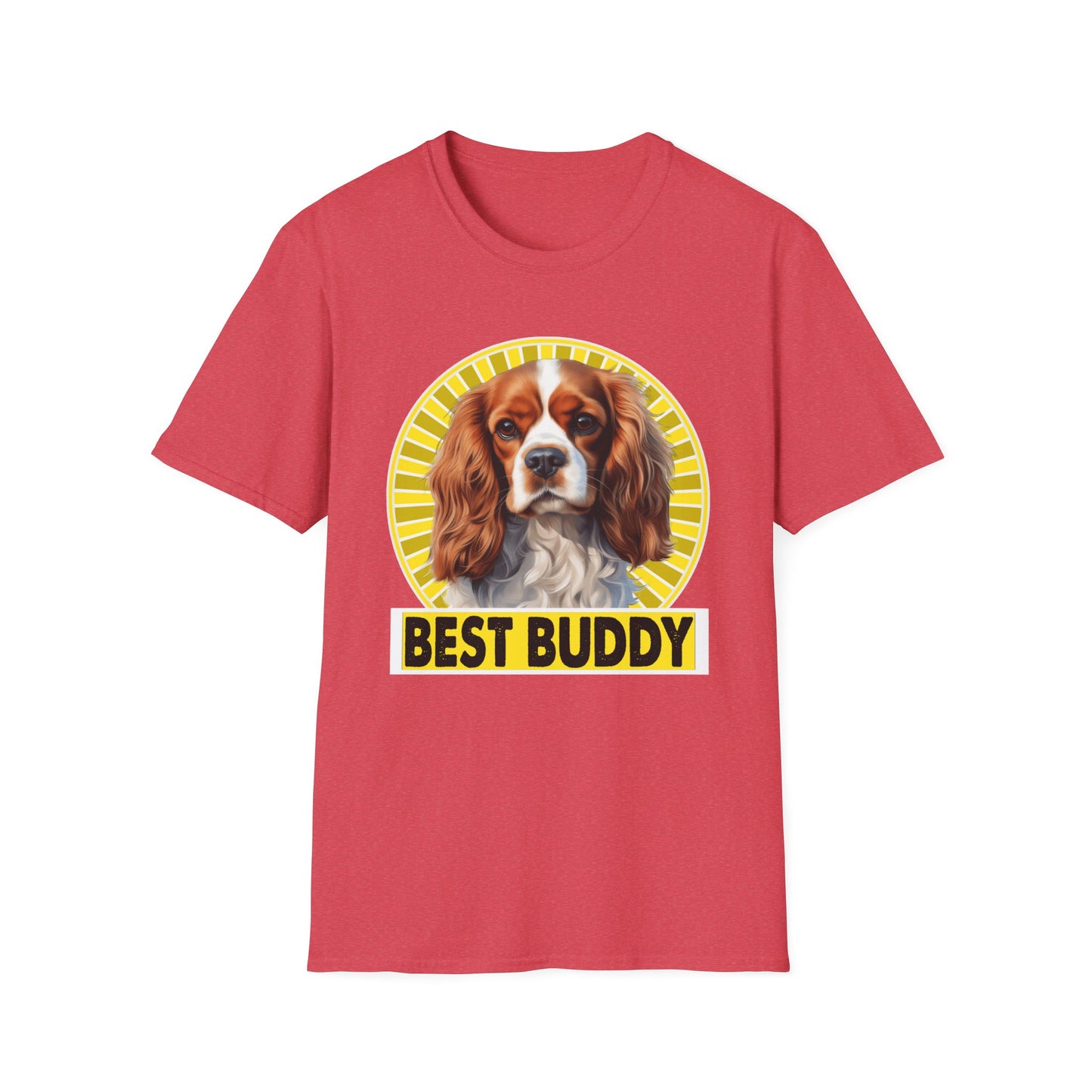 heather red Cavalier King Charles Spaniel CKCS T-Shirt for women men adults humans