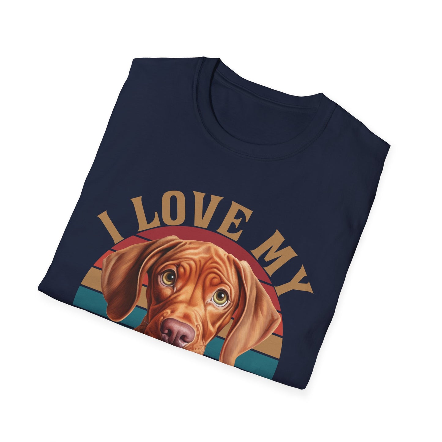 Vizsla Lover T-Shirt Retro Design