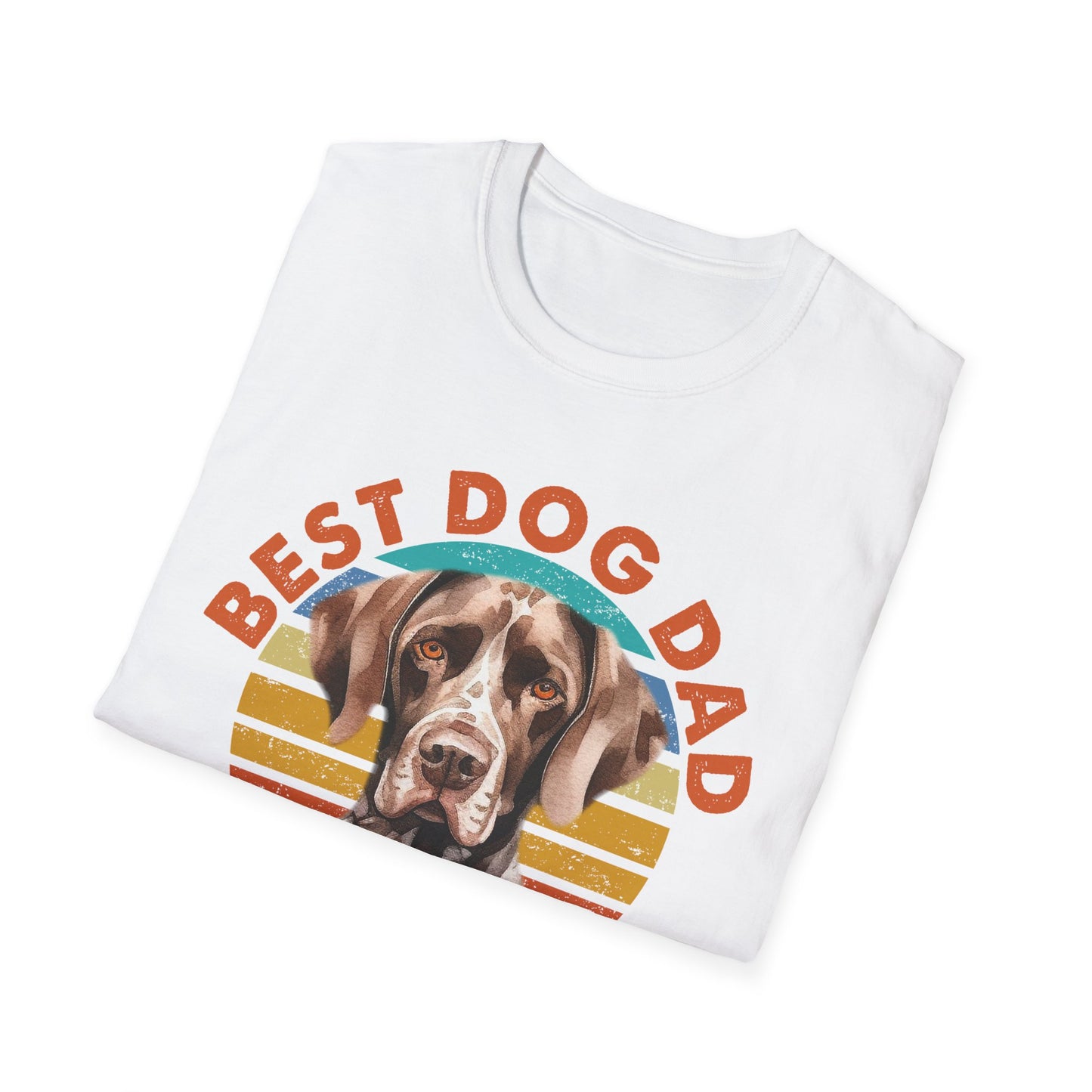 German Shorthaired Pointer T-shirt Best Dog Dad Ever