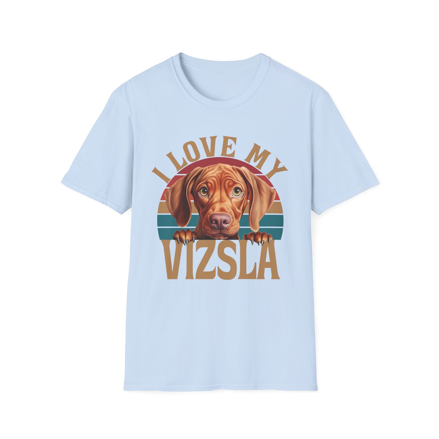 Vizsla Lover T-Shirt Retro Design