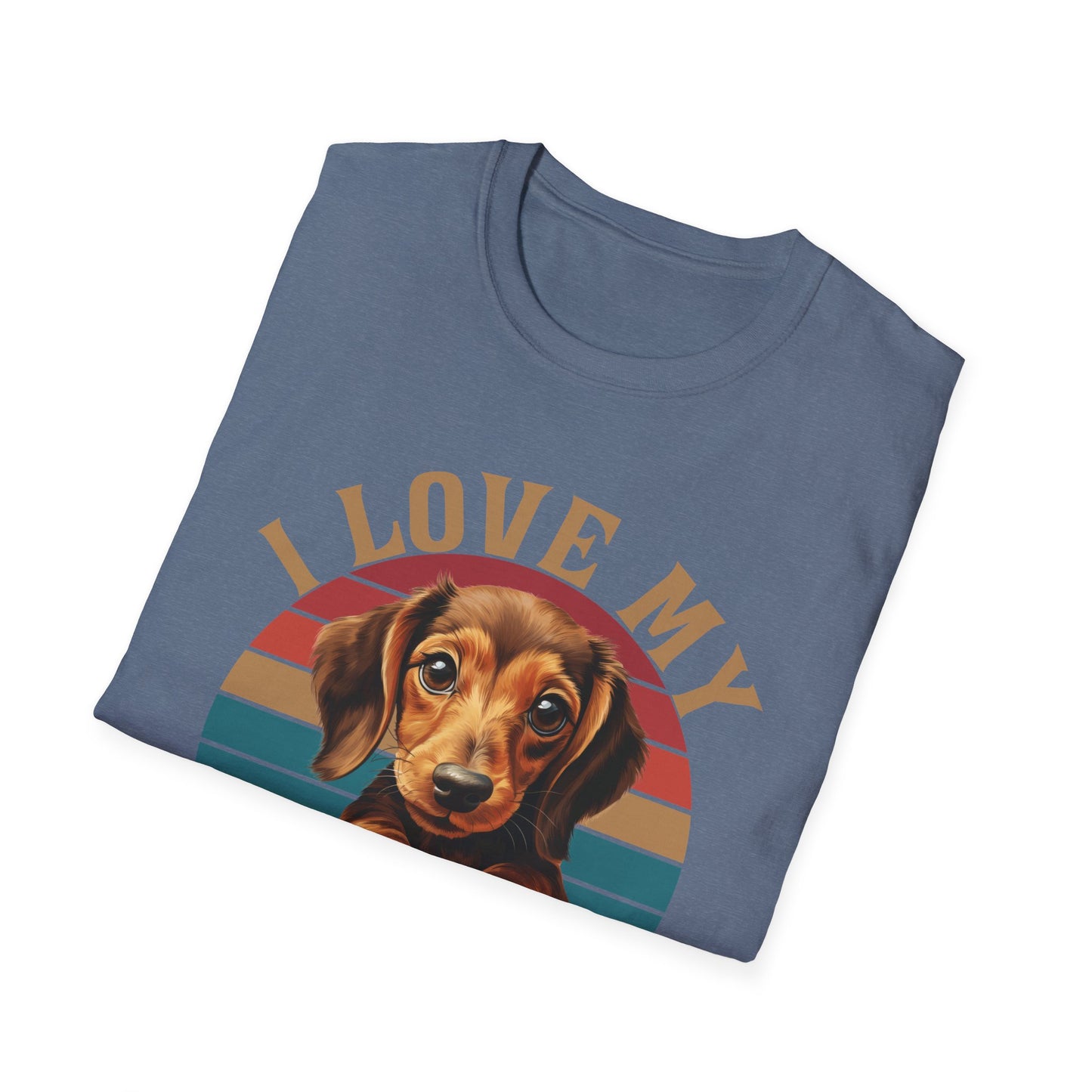 Dachshund T-Shirt - I Love My Dachshund Dog