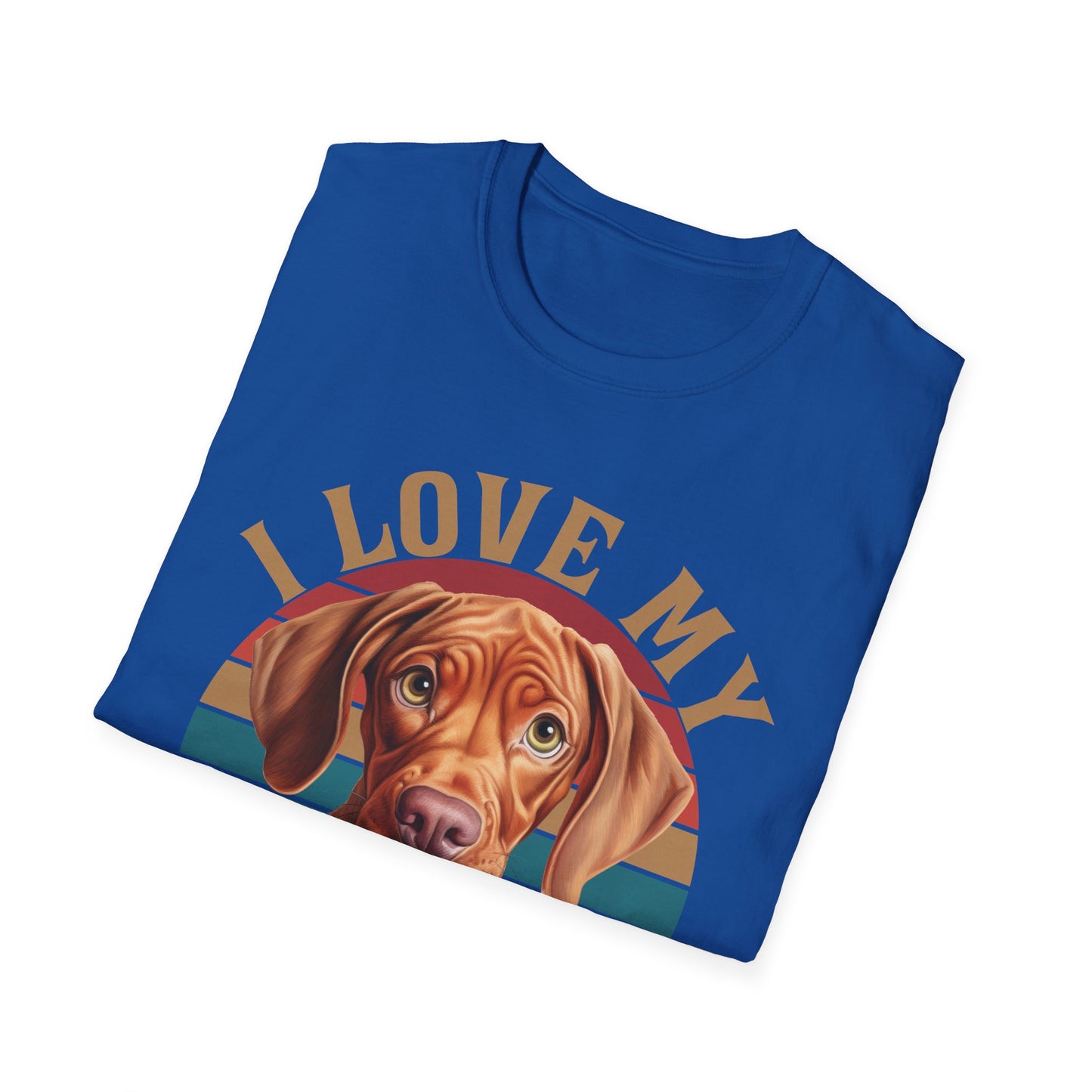 Vizsla Lover T-Shirt Retro Design
