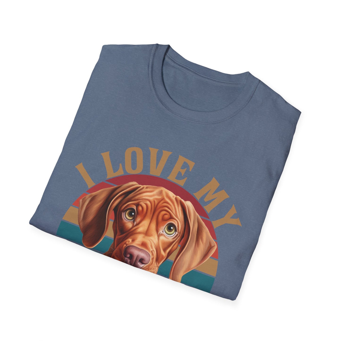 Vizsla Lover T-Shirt Retro Design