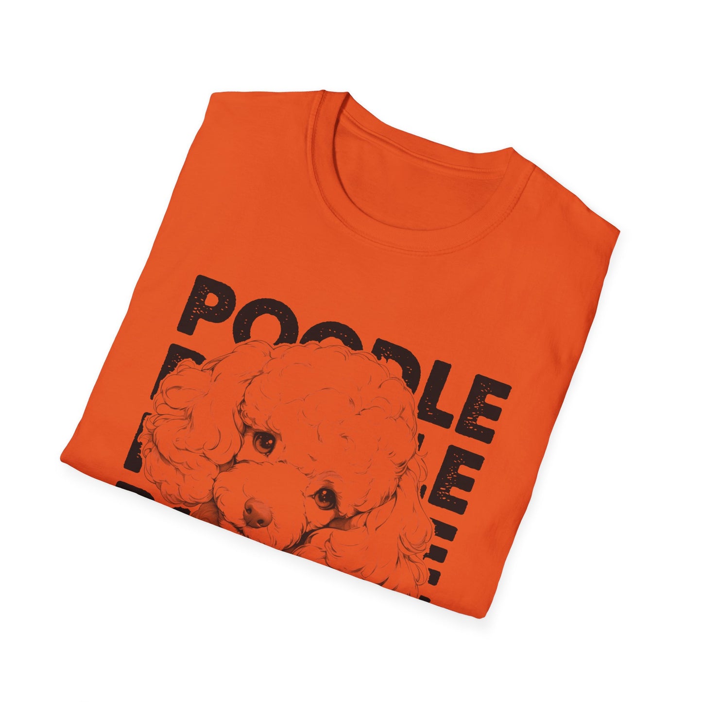 Poodle T-Shirt for Poodle Lovers and Owners - Unisex Softstyle