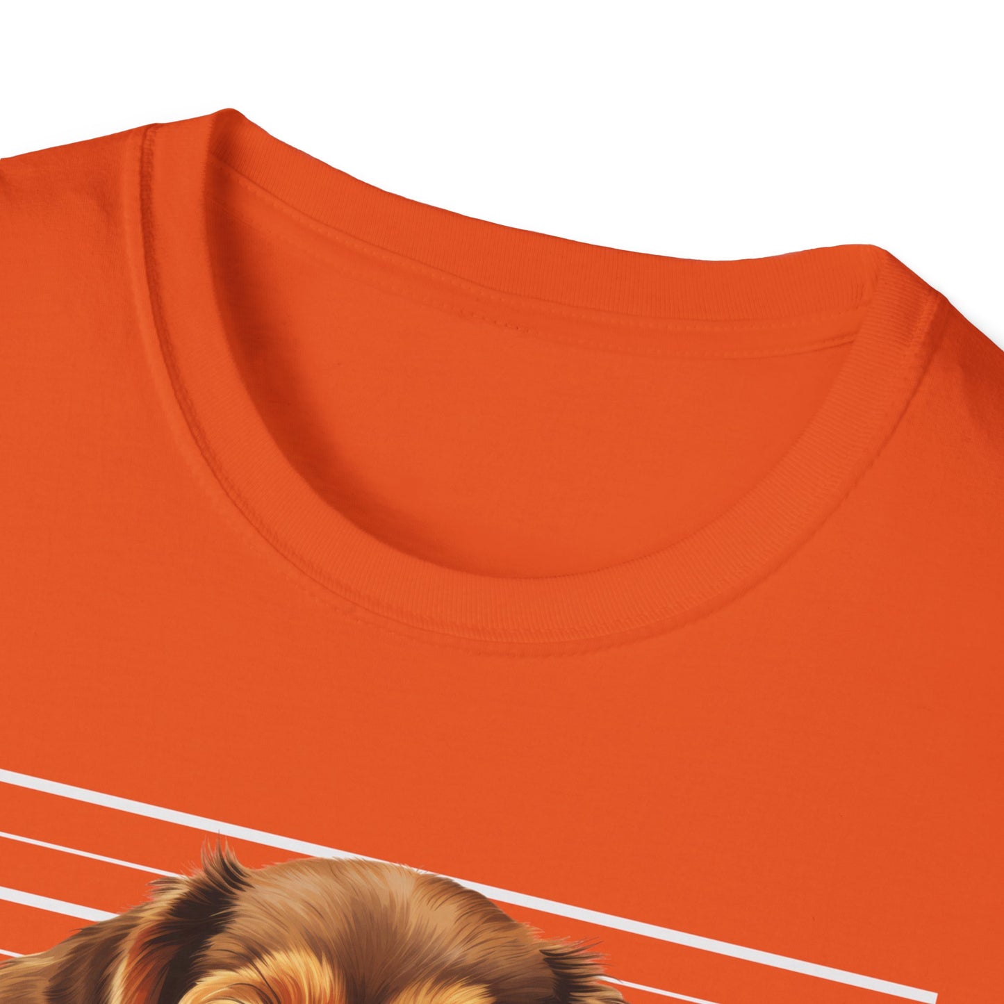 Funny Dachshund T-Shirt Mugshot Design