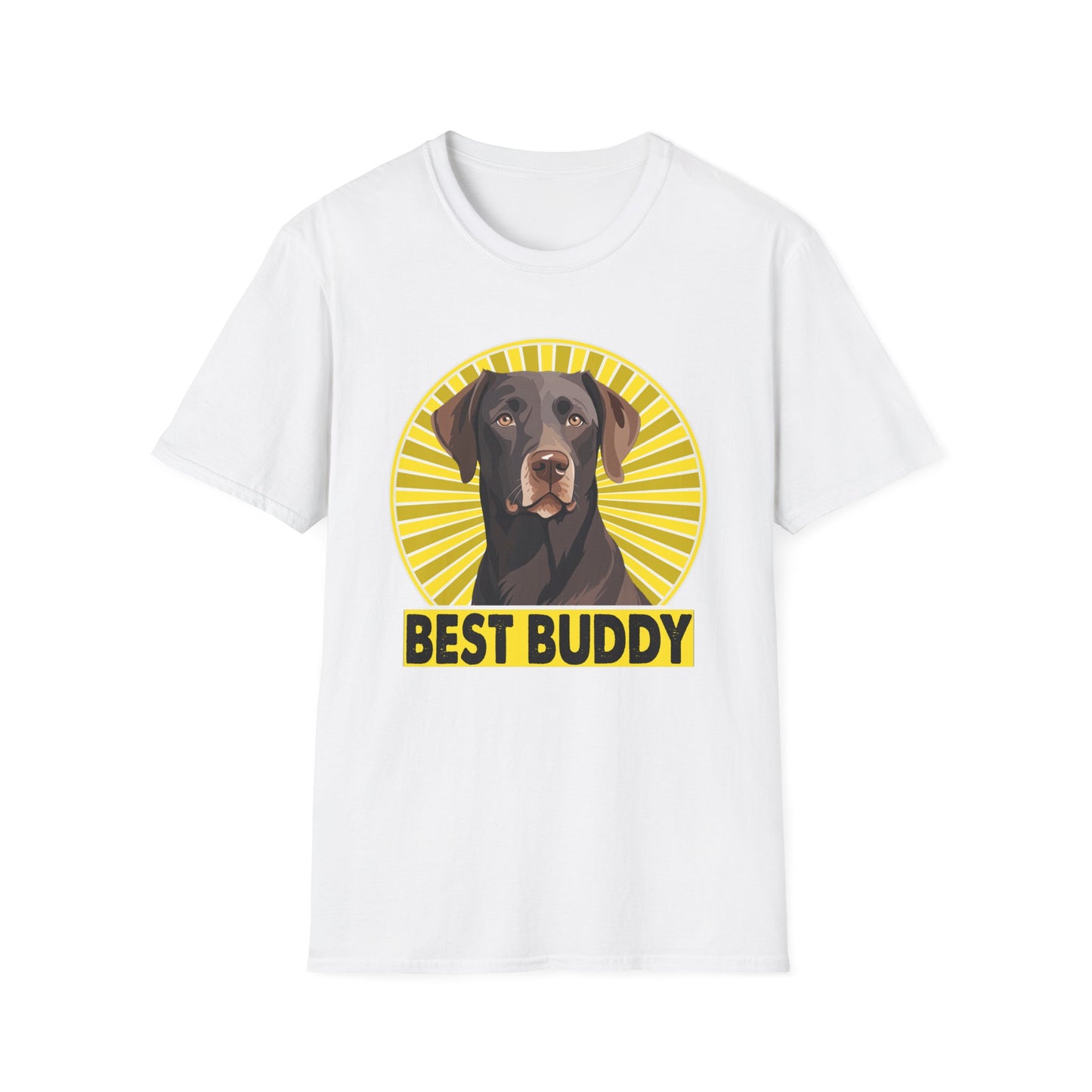 Labrador Retriever Dog T-Shirt Best Buddy