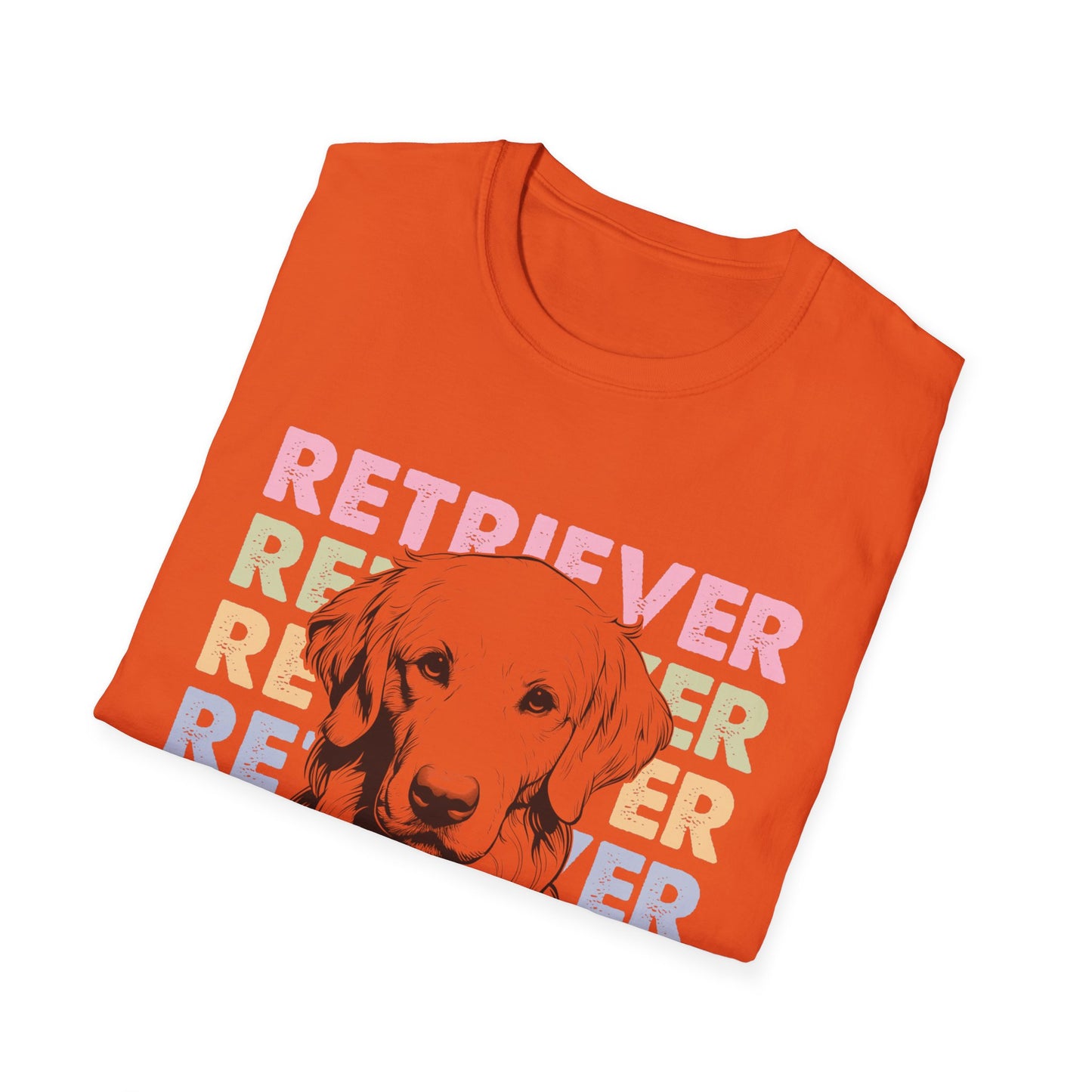 Retro Golden Retriever T-Shirt