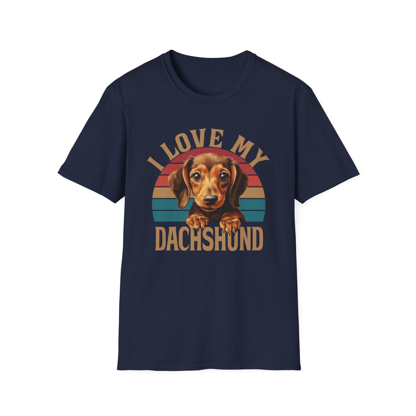 Dachshund T-Shirt - I Love My Dachshund Dog