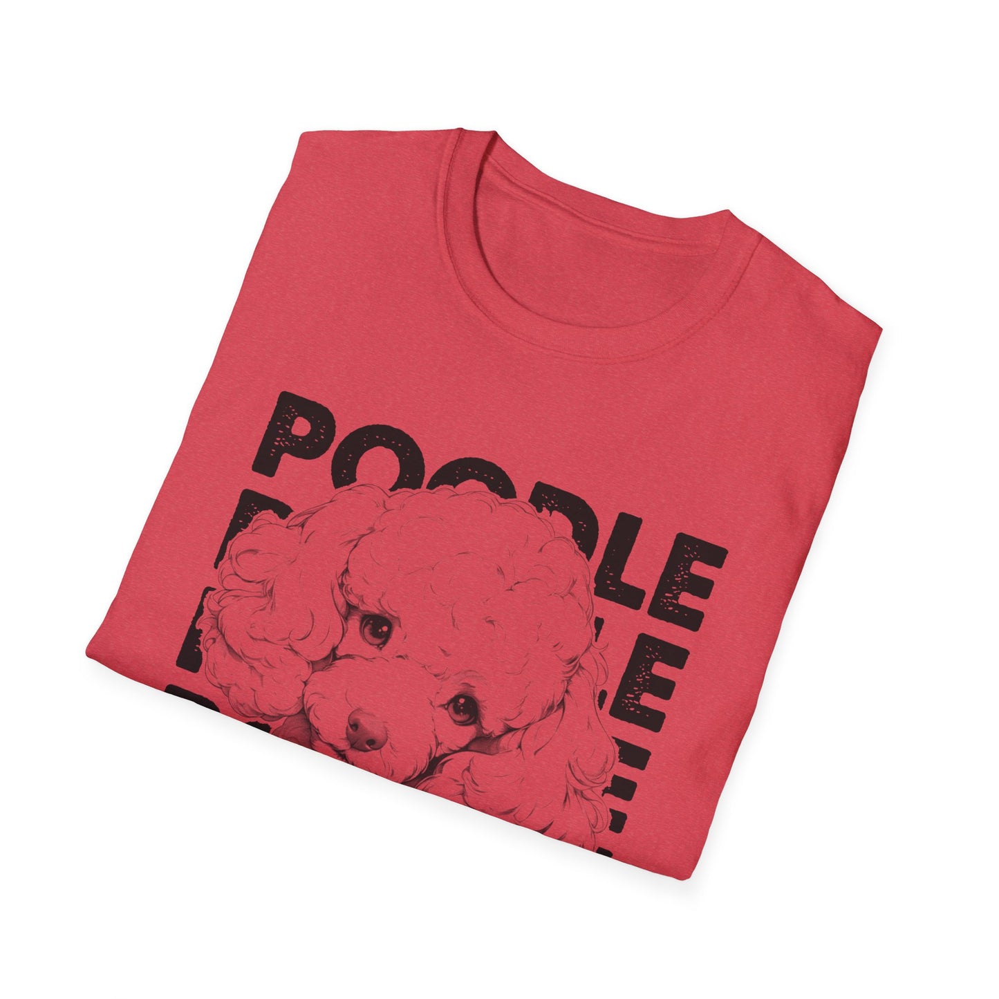 Poodle T-Shirt for Poodle Lovers and Owners - Unisex Softstyle