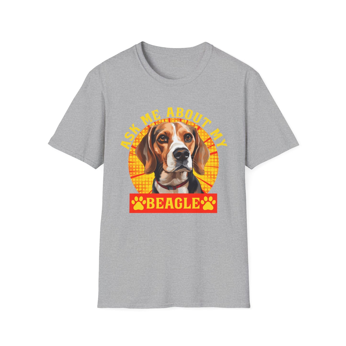 Ask Me About My Beagle Unisex T-Shirt
