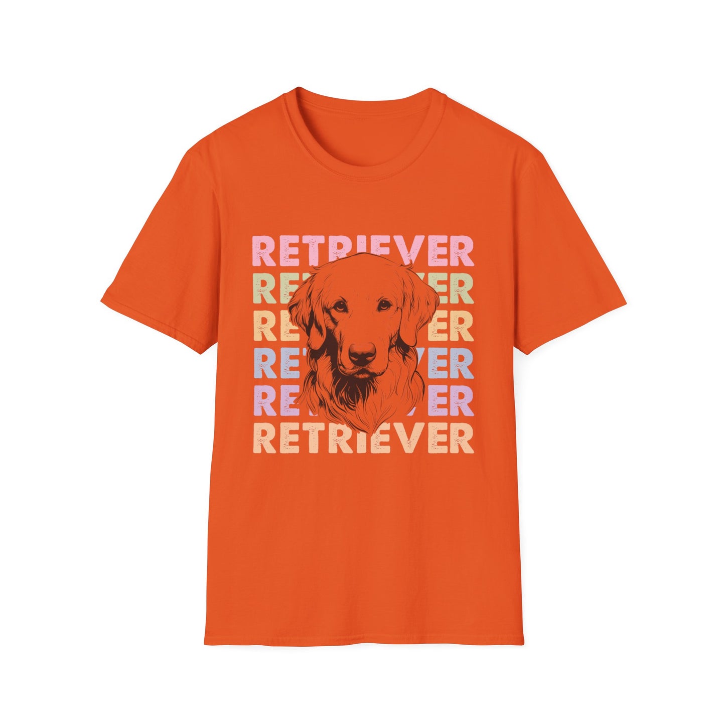 Retro Golden Retriever T-Shirt