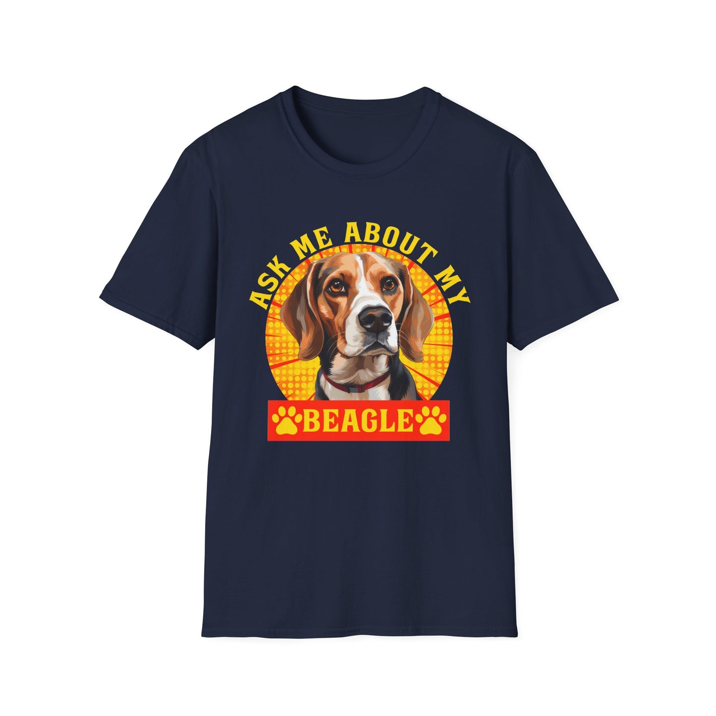 Ask Me About My Beagle Unisex T-Shirt
