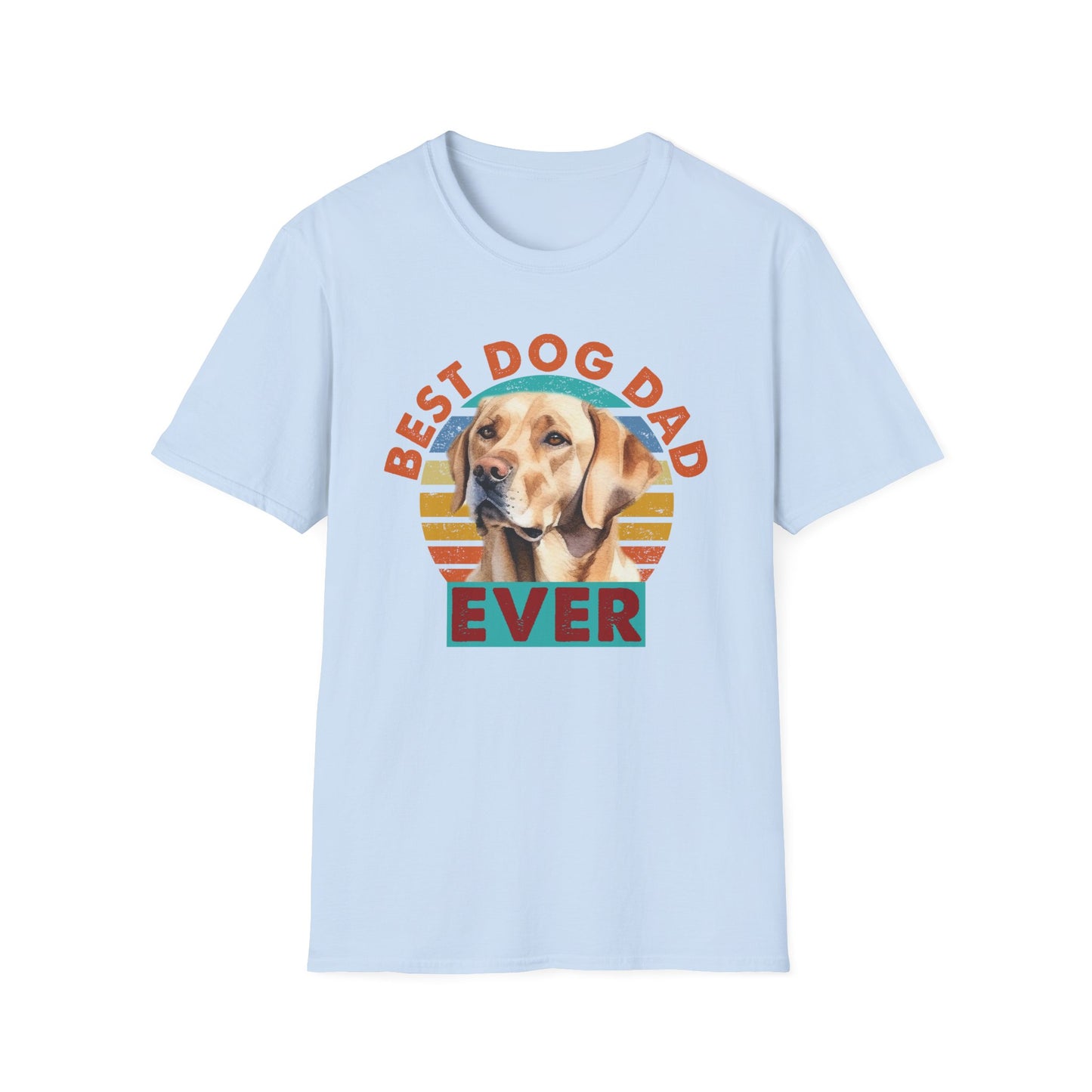Labrador Retriever T-Shirt - Best Dog Dad Ever - Unisex