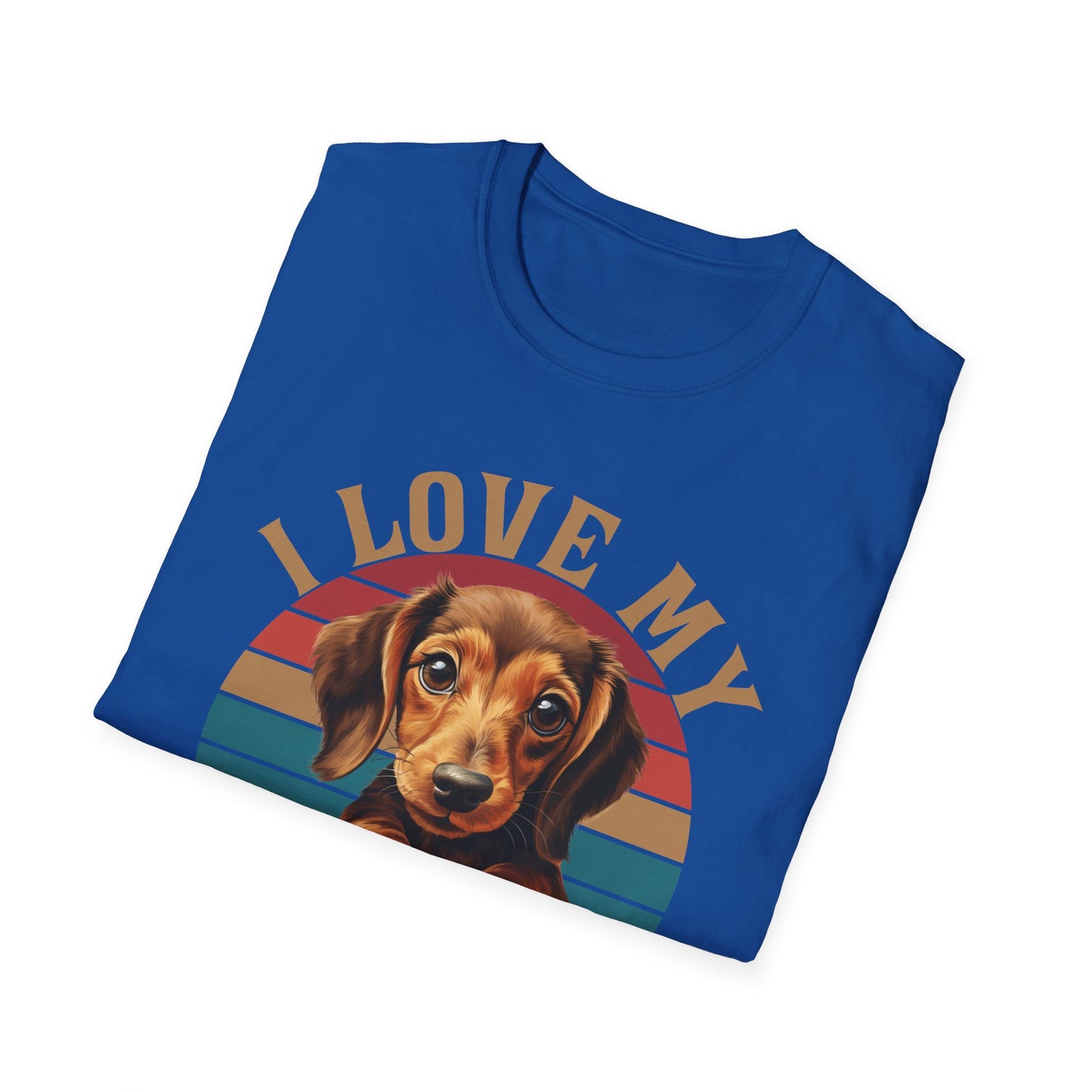 Dachshund T-Shirt - I Love My Dachshund Dog