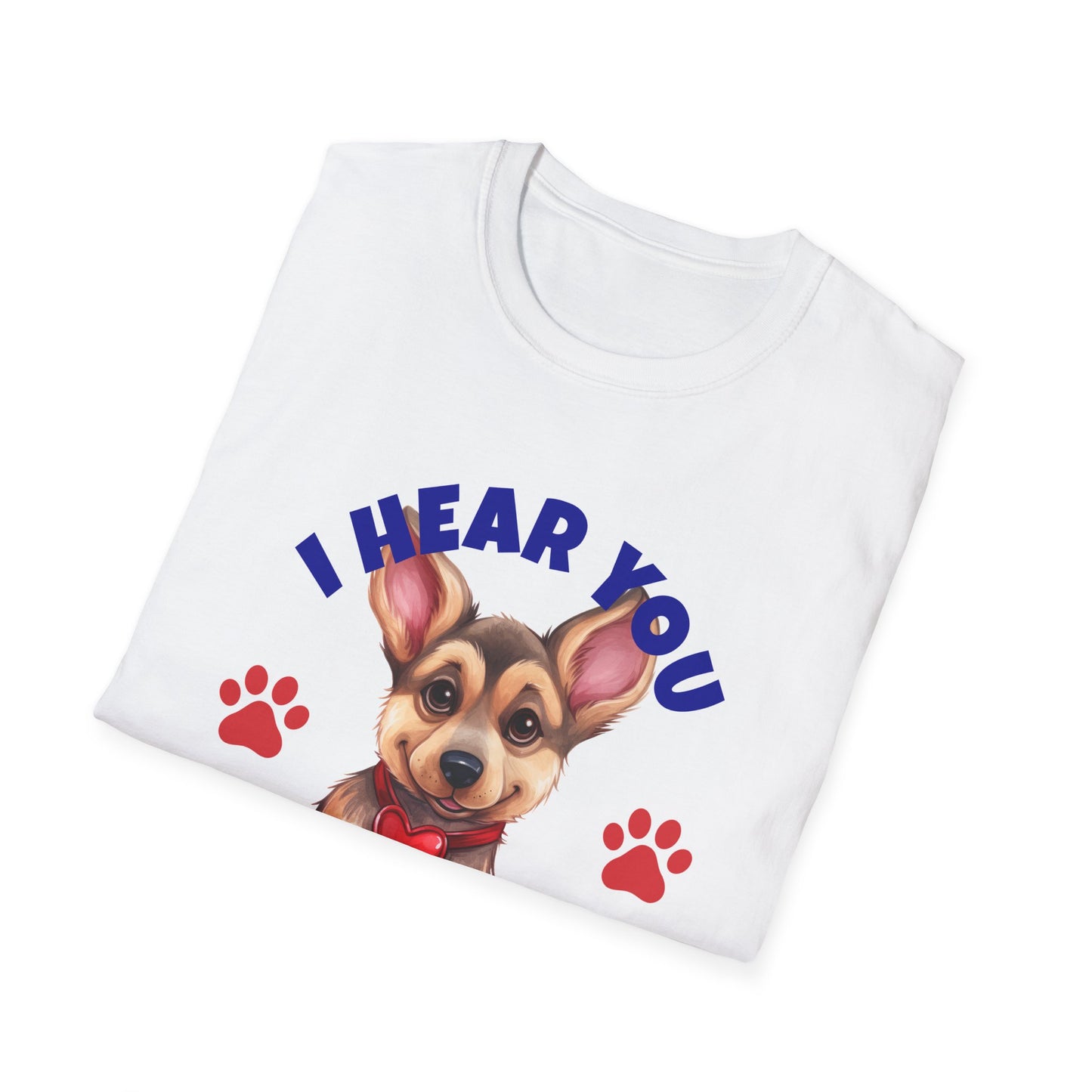 Funny German Shepherd Dog Breed GSD T-Shirt I Hear You But I'm Not Listening