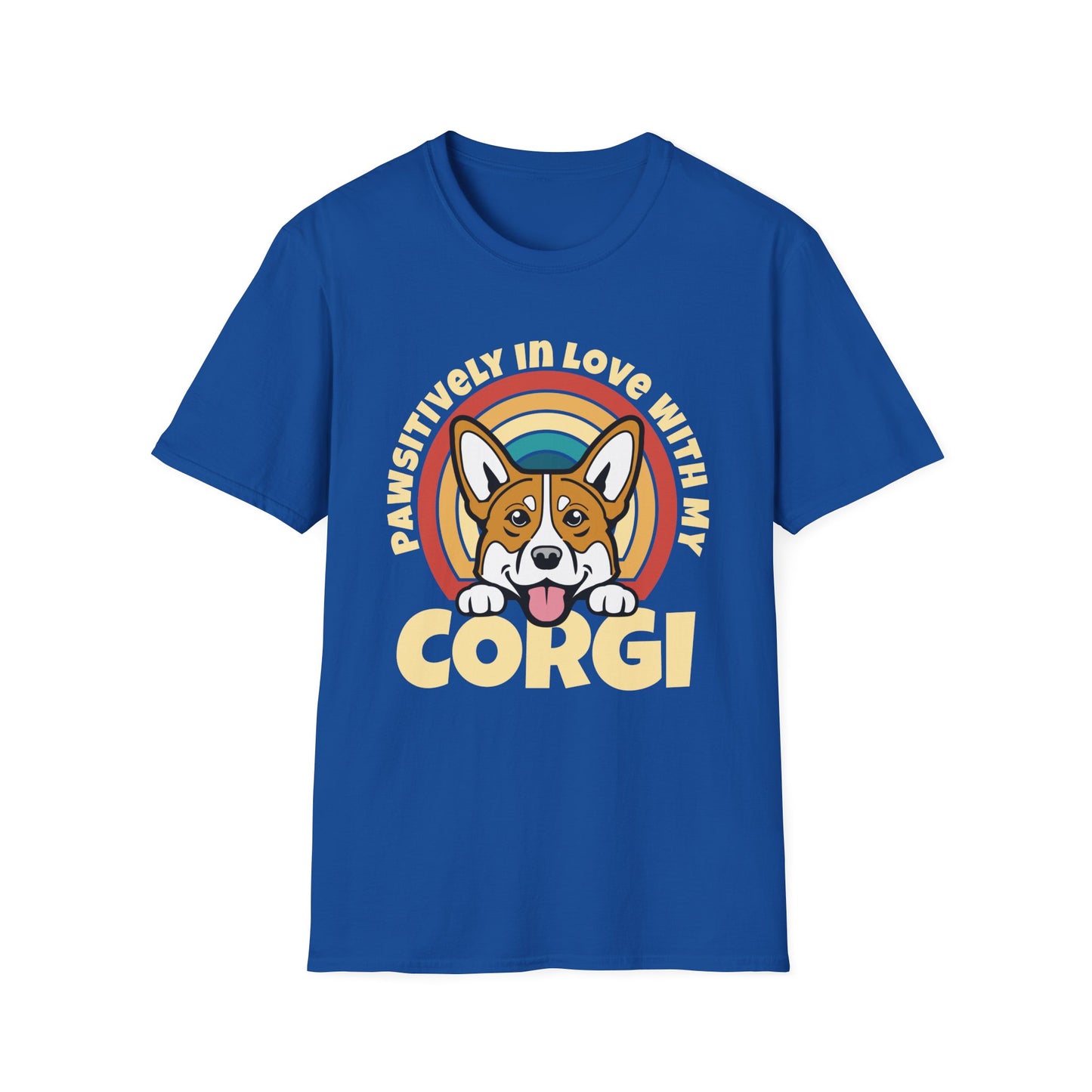 Corgi T-Shirt - Pawsitively In Love