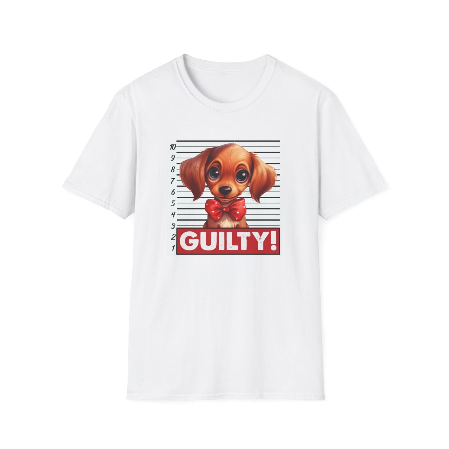 Dachshund Dog Funny Guilty of Stealing Hearts T-Shirt