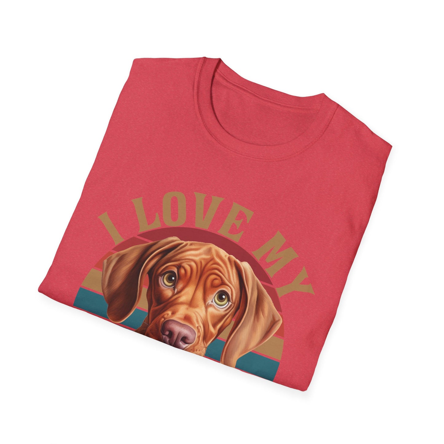 Vizsla Lover T-Shirt Retro Design