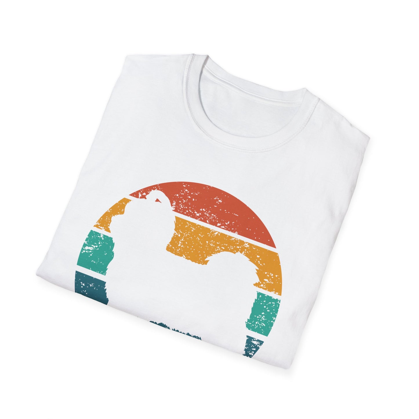 Shih Tzu T-Shirt Vintage Sunset Design