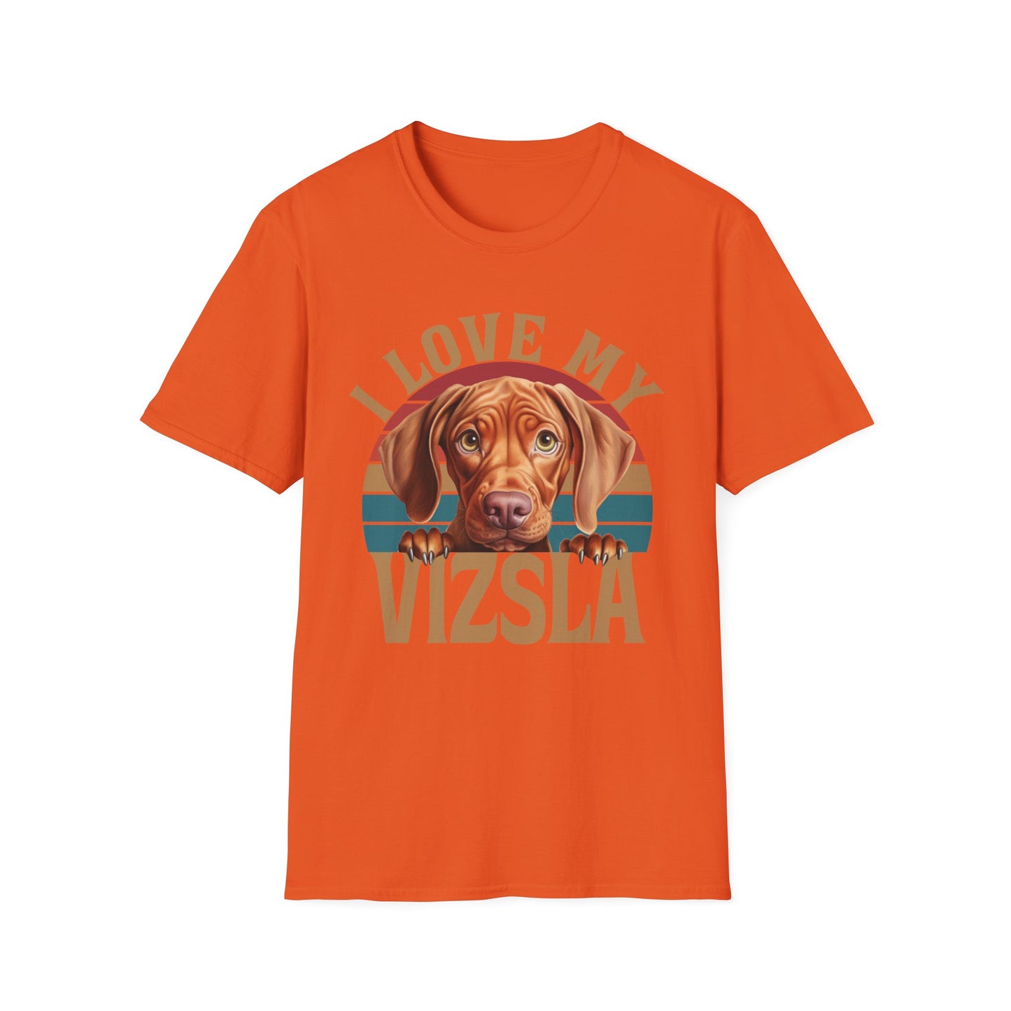 Vizsla Lover T-Shirt Retro Design