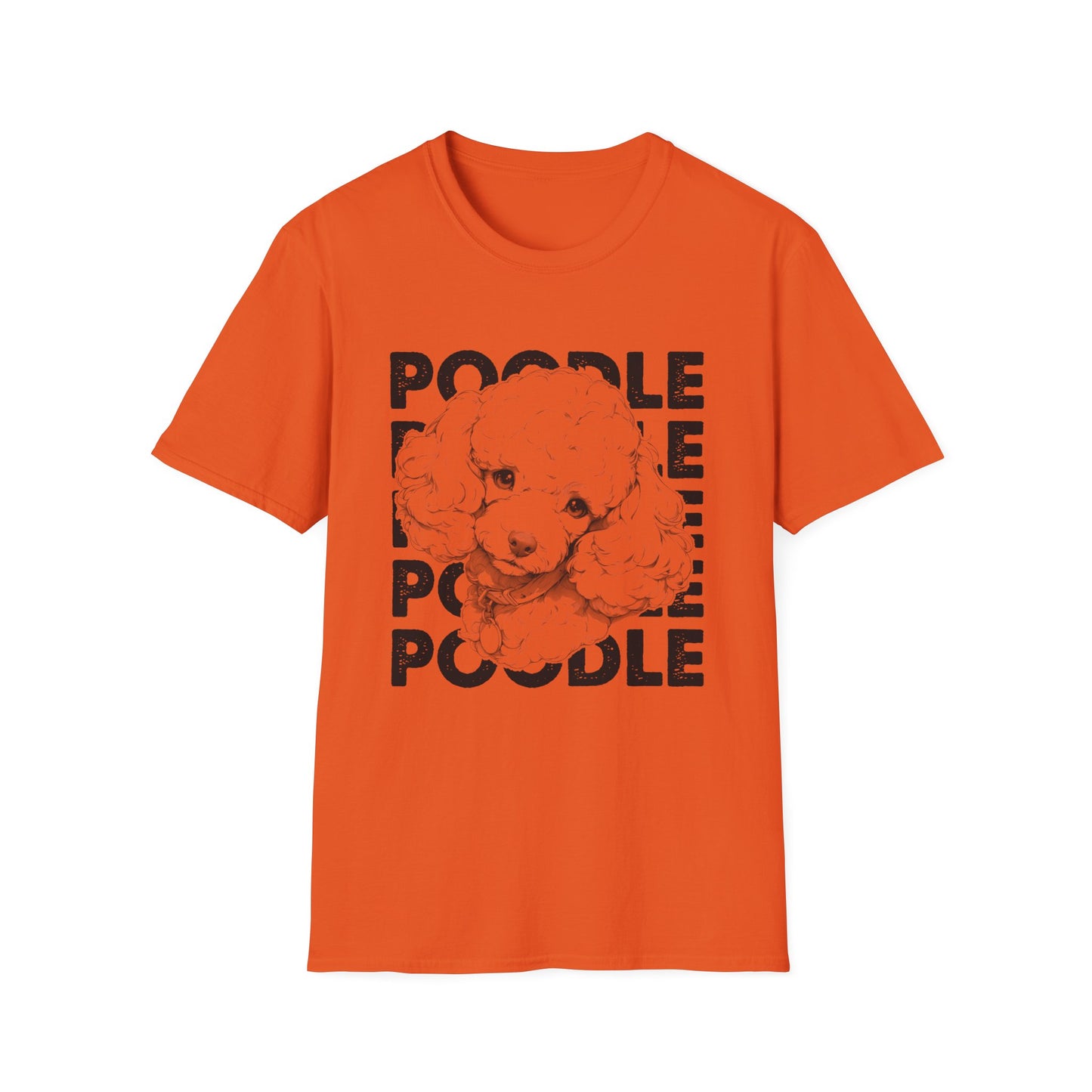 Poodle T-Shirt for Poodle Lovers and Owners - Unisex Softstyle
