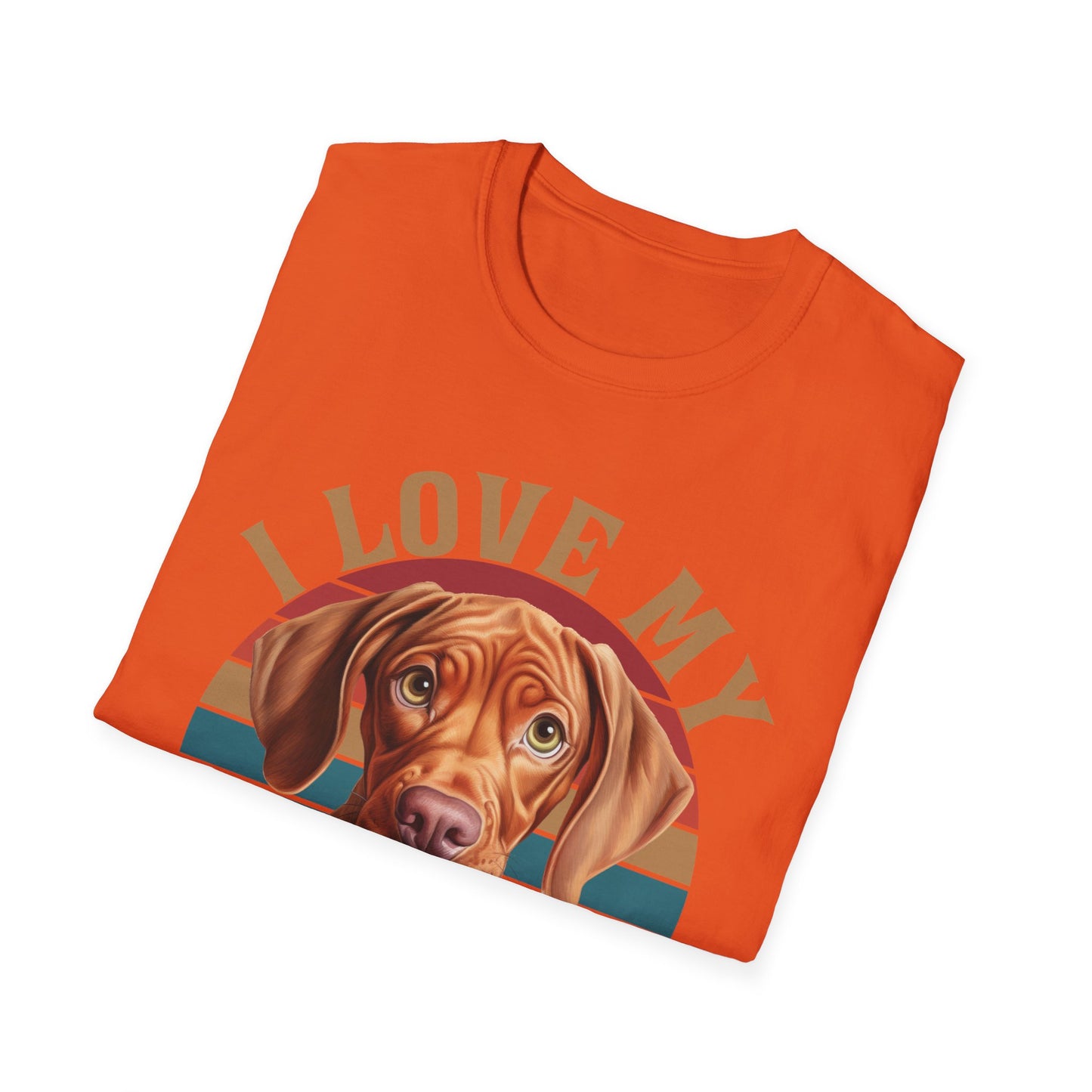 Vizsla Lover T-Shirt Retro Design