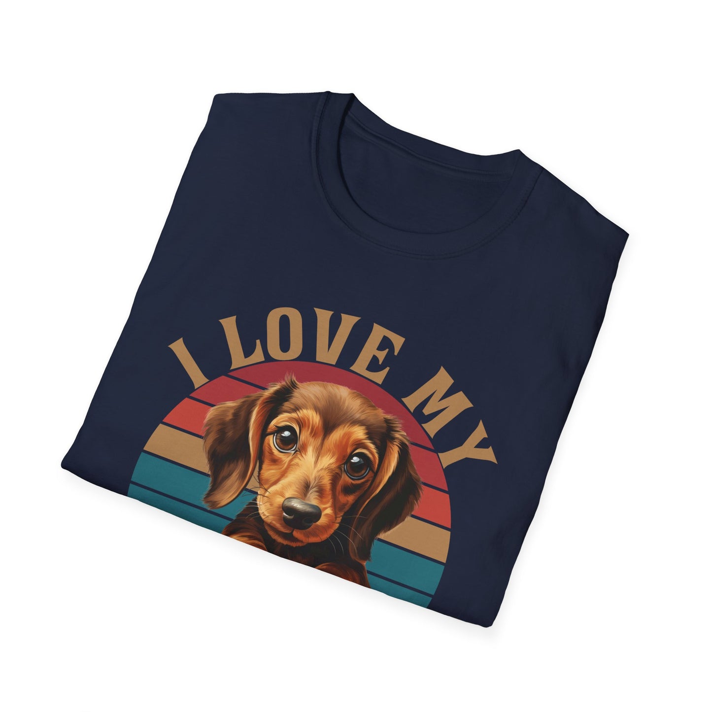 Dachshund T-Shirt - I Love My Dachshund Dog
