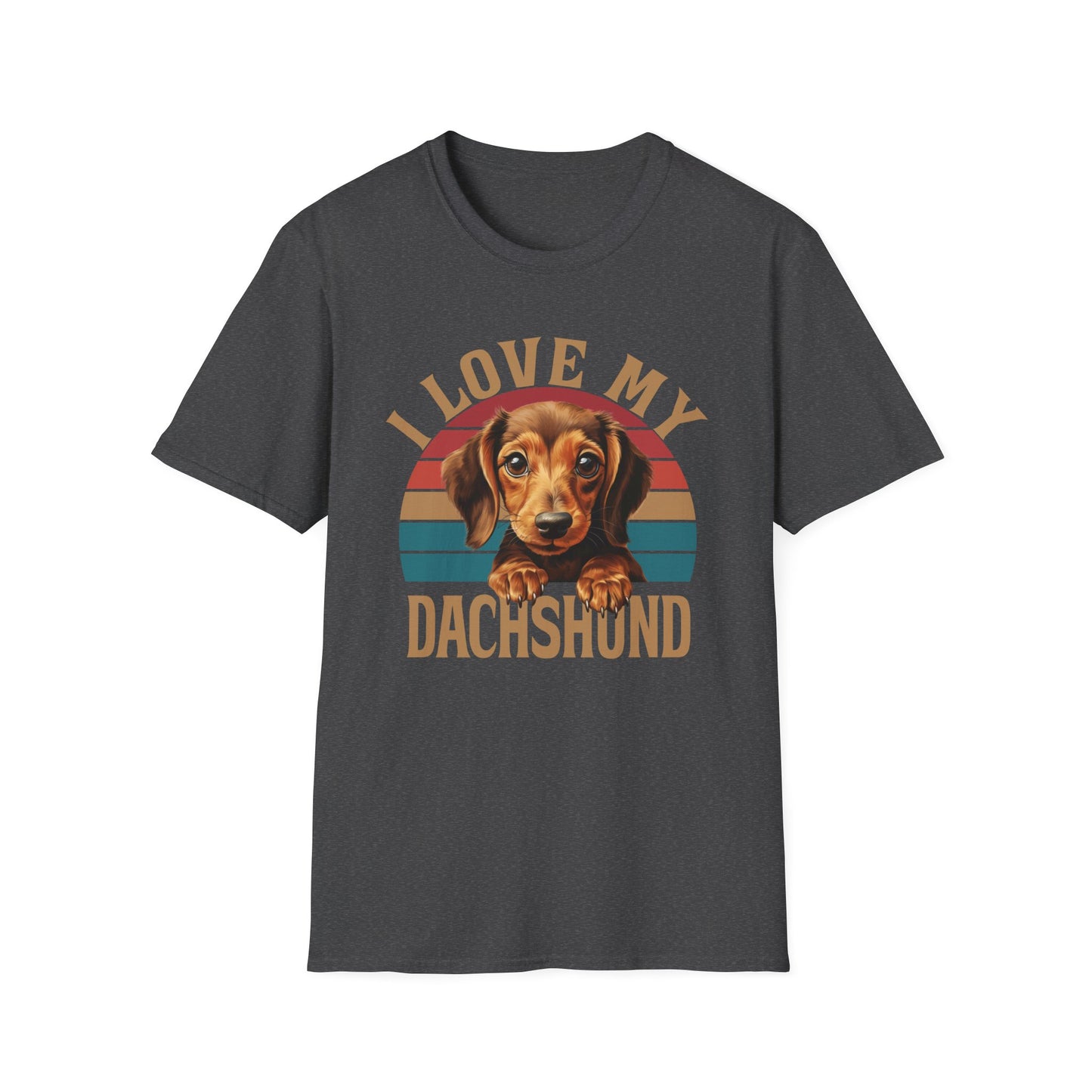 Dachshund T-Shirt - I Love My Dachshund Dog
