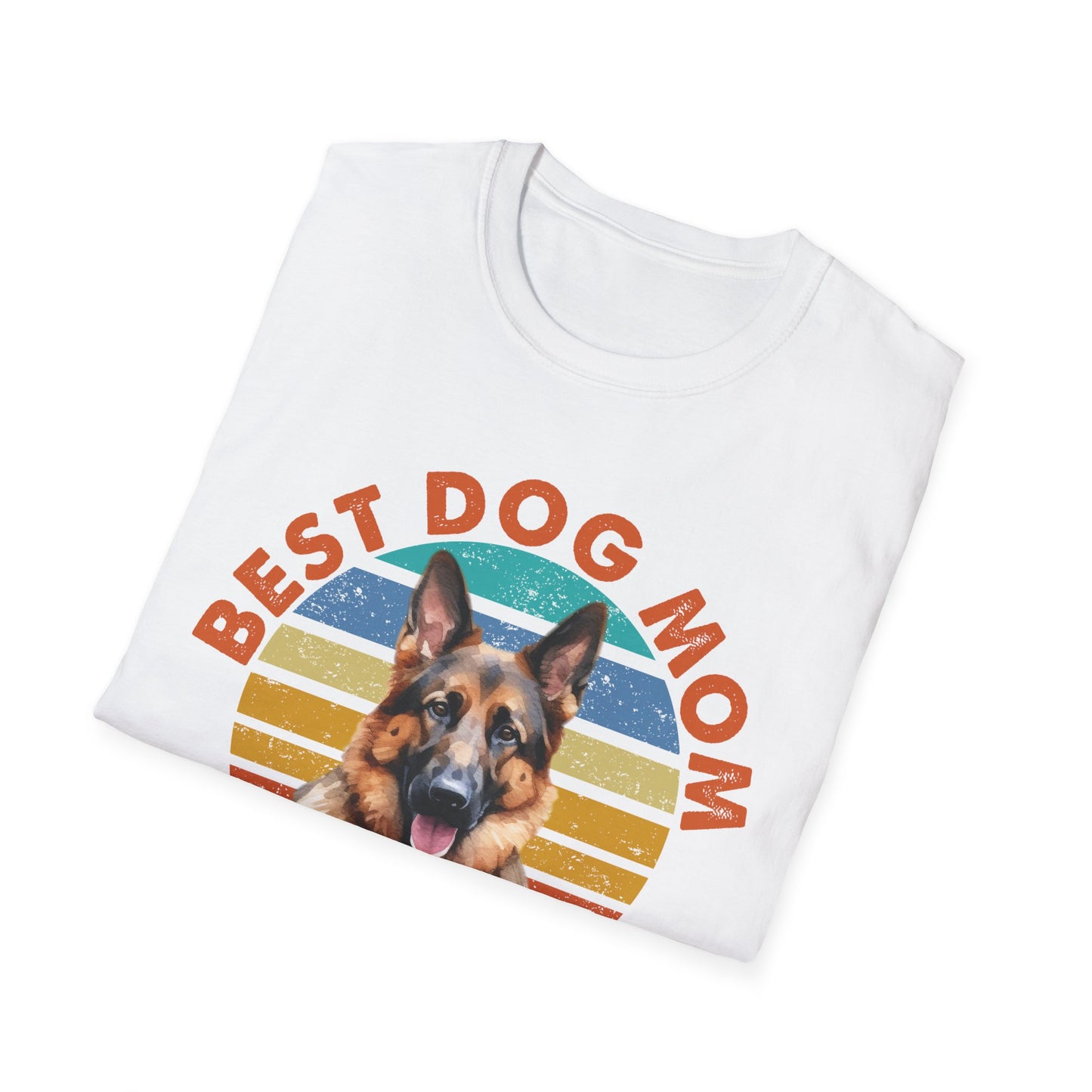German Shepherd Dog Breed GSD T-Shirt Best Dog Mom Ever