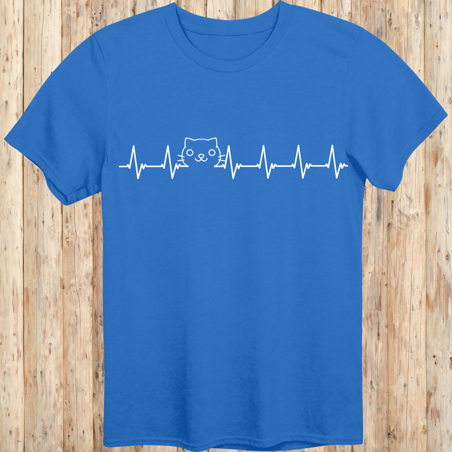 Cat Lover Heartbeat T-Shirt