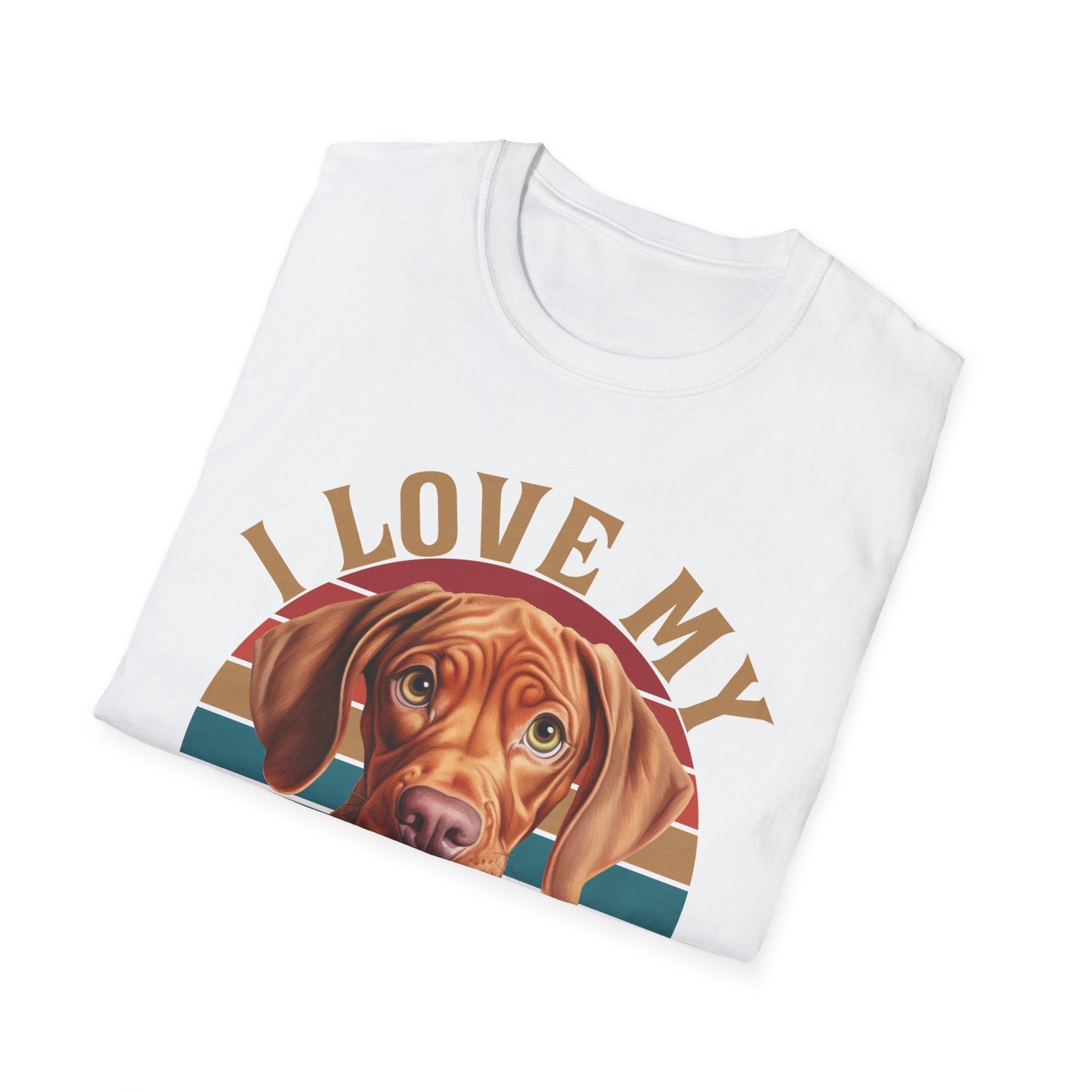 Vizsla Lover T-Shirt Retro Design