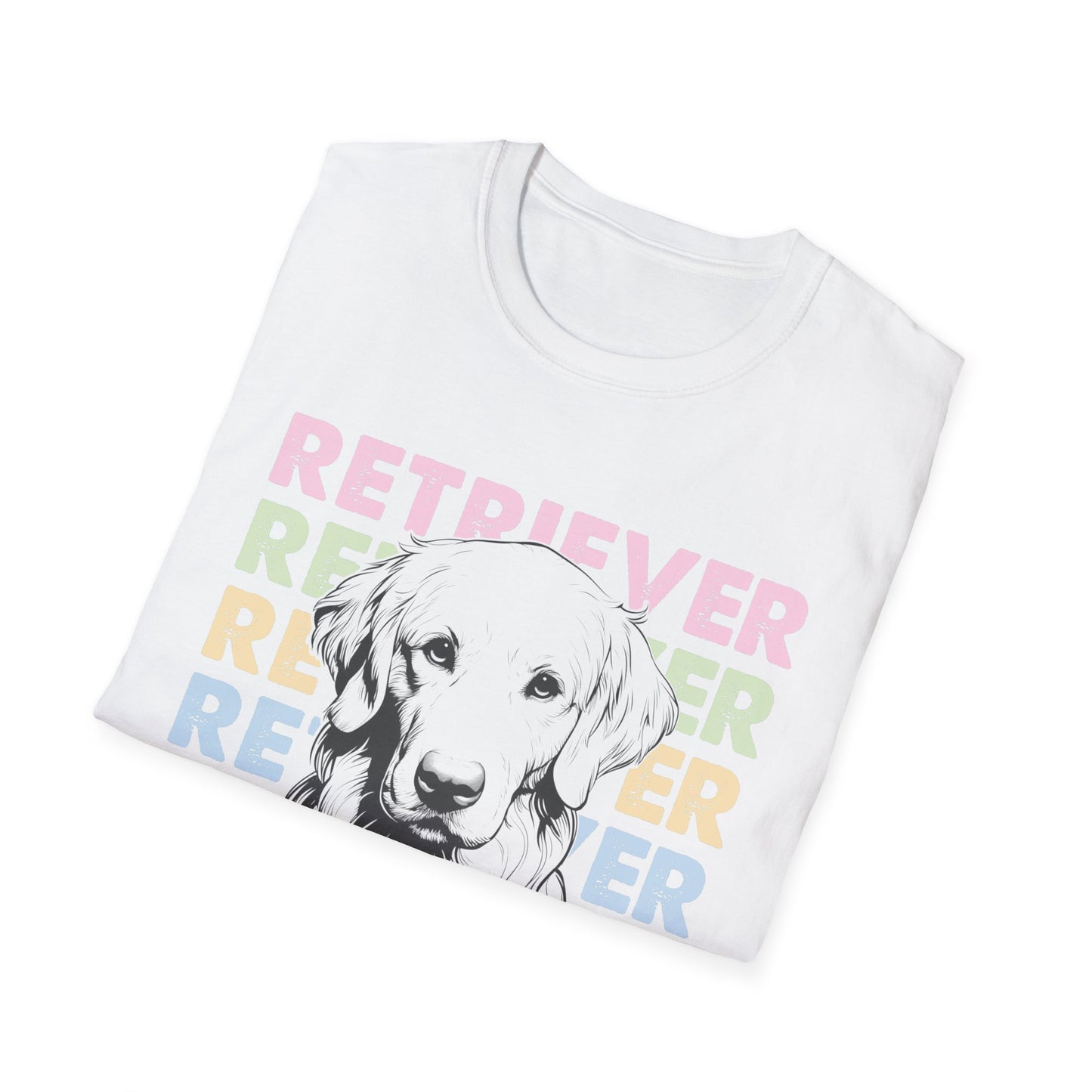 Retro Golden Retriever T-Shirt