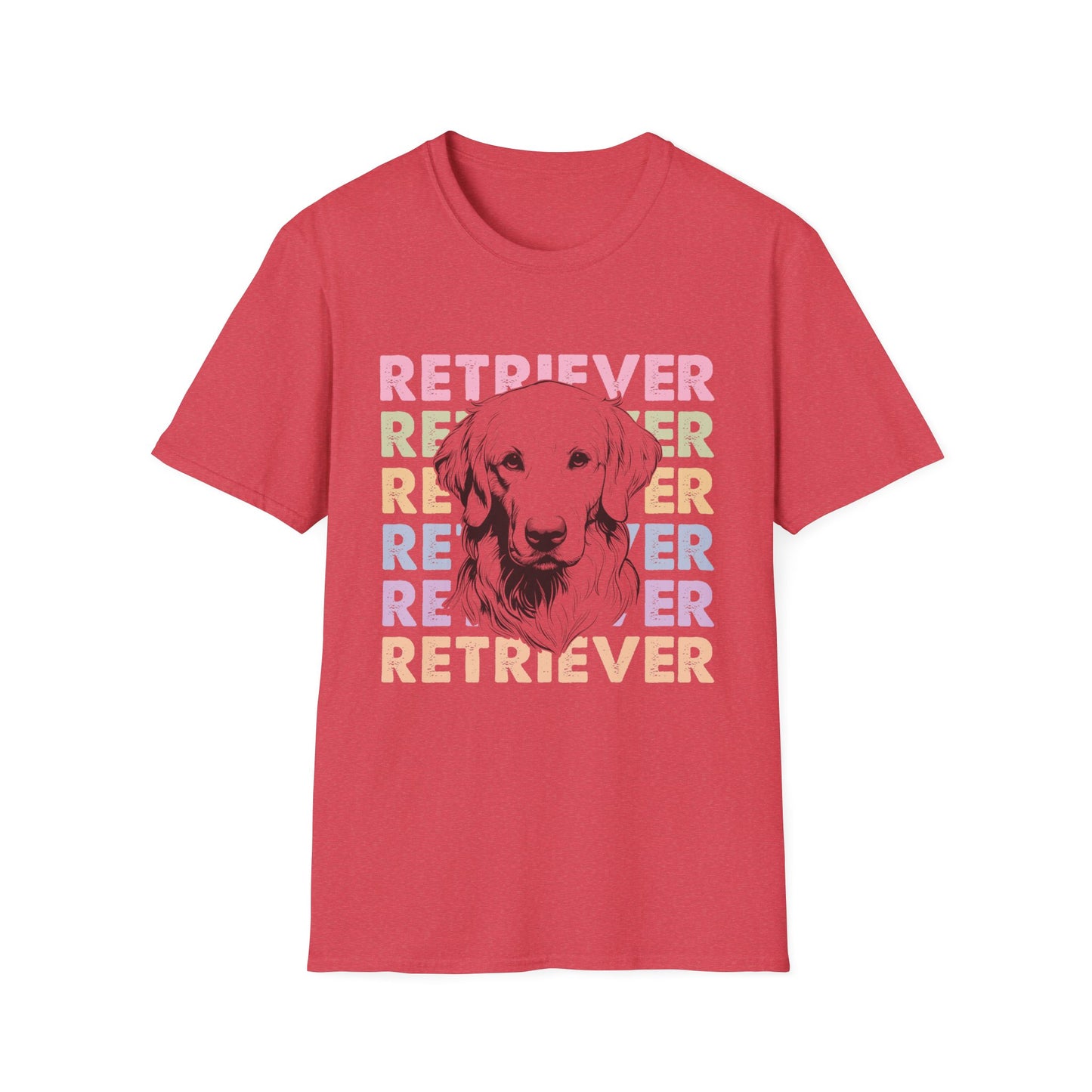 Retro Golden Retriever T-Shirt
