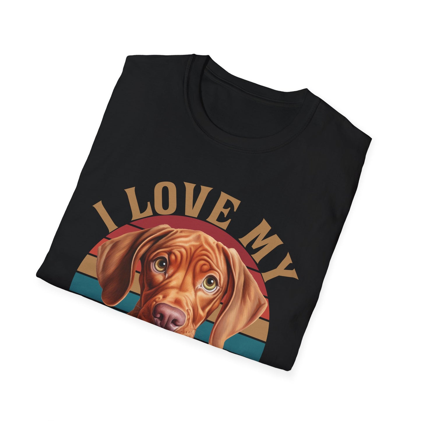 Vizsla Lover T-Shirt Retro Design