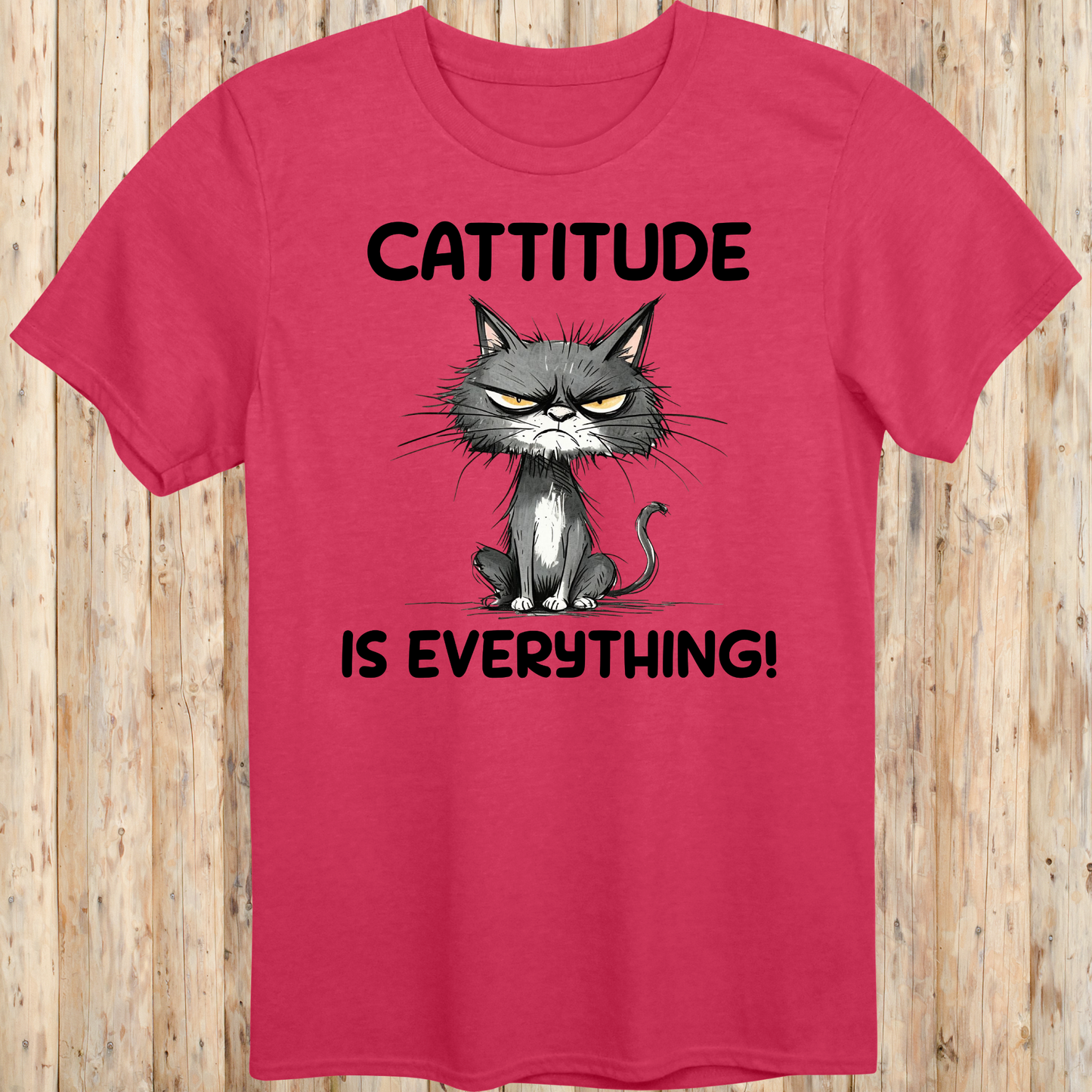 Cattitude Is Everything T-Shirt