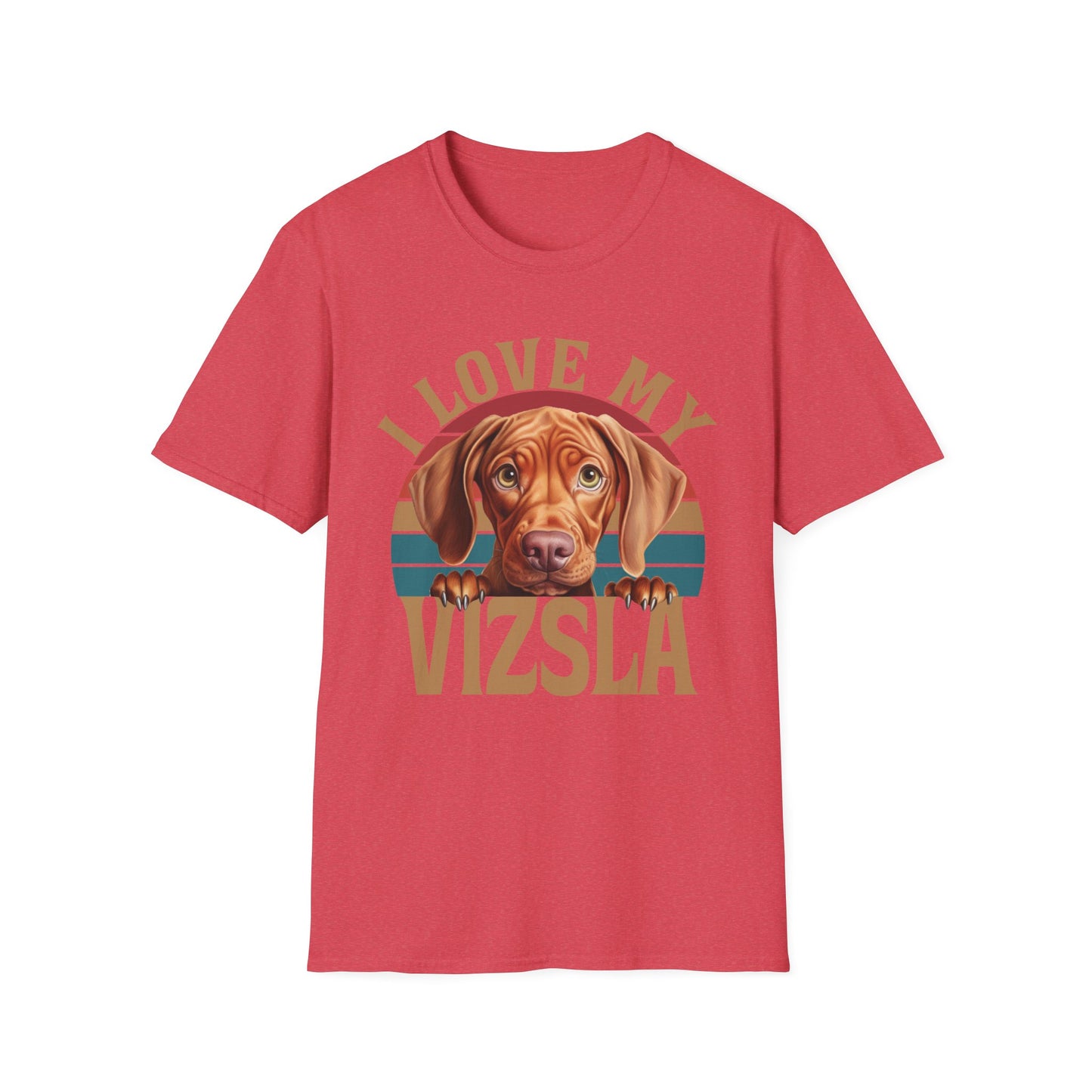 Vizsla Lover T-Shirt Retro Design