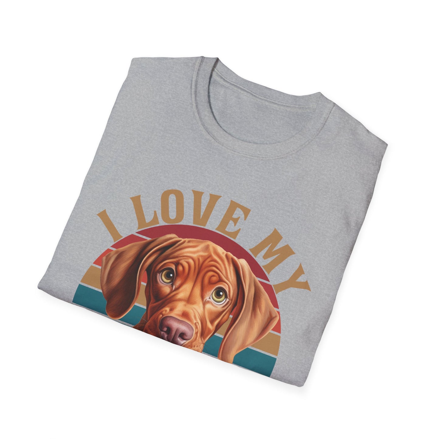 Vizsla Lover T-Shirt Retro Design