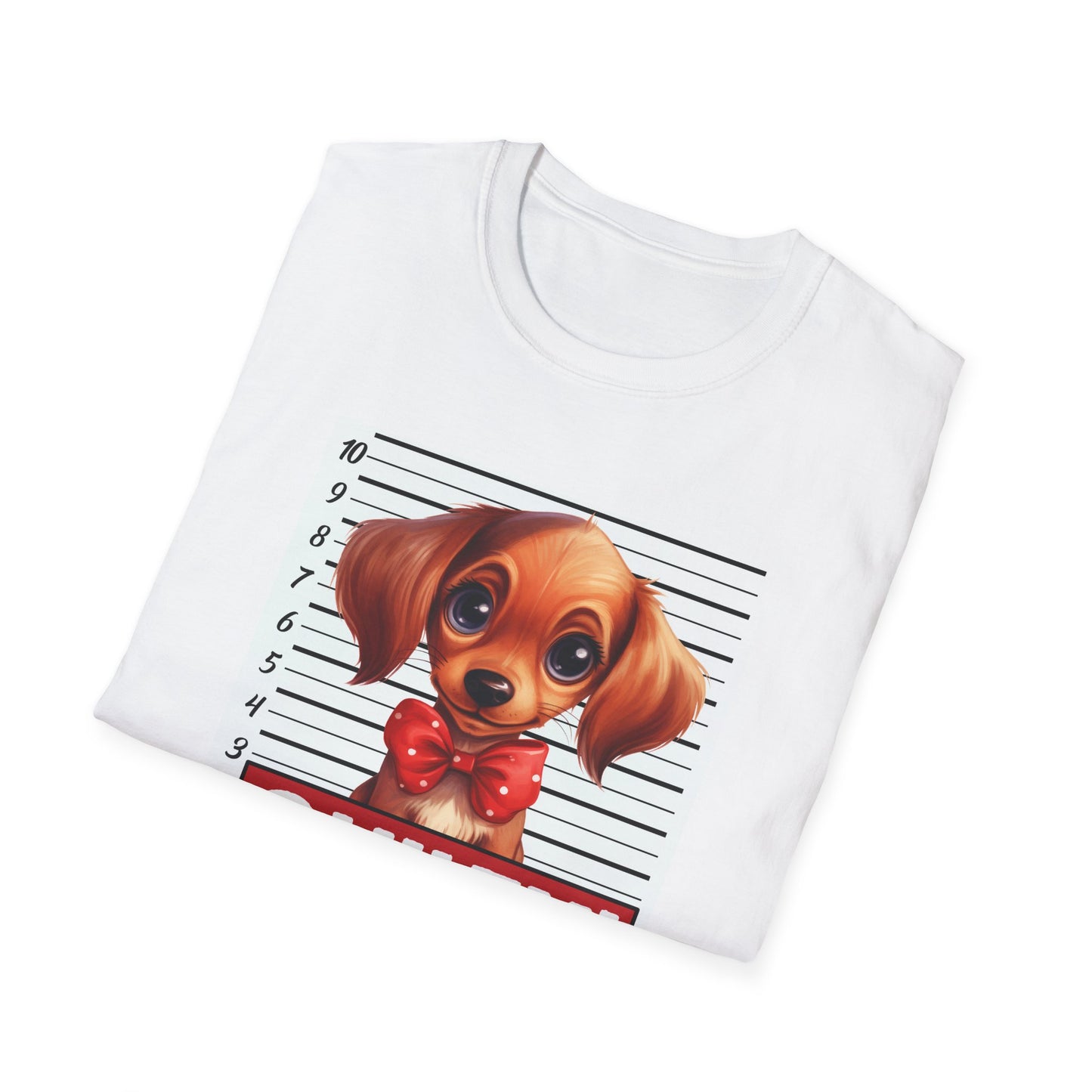 Dachshund Dog Funny Guilty of Stealing Hearts T-Shirt