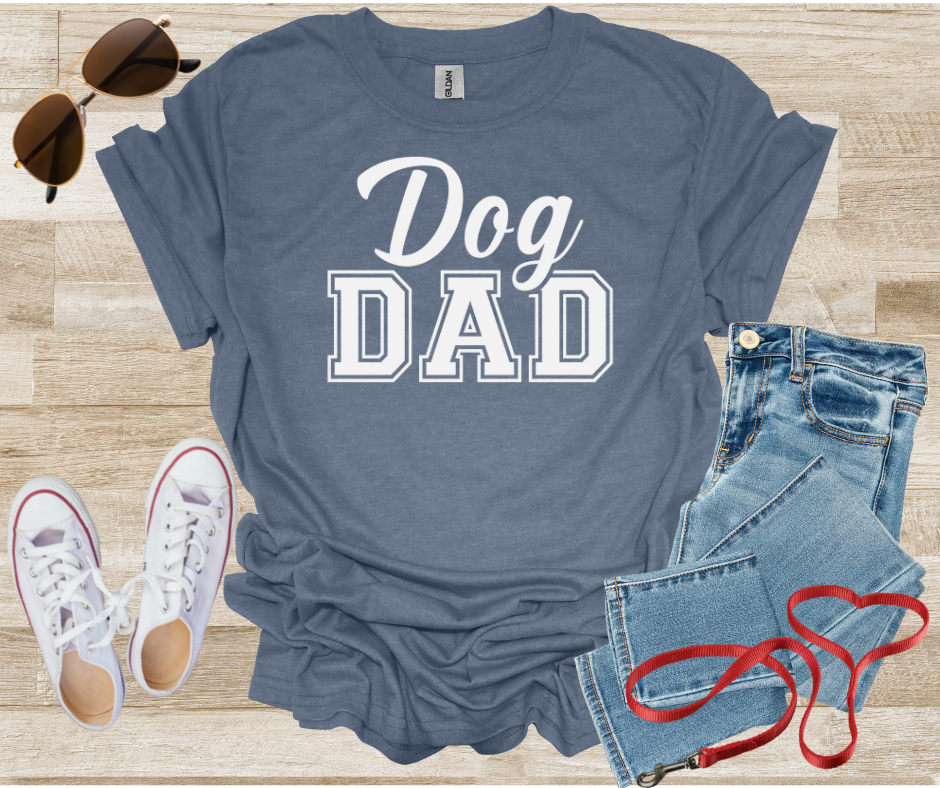 Dog Dad T-Shirt - Unisex Softstyle