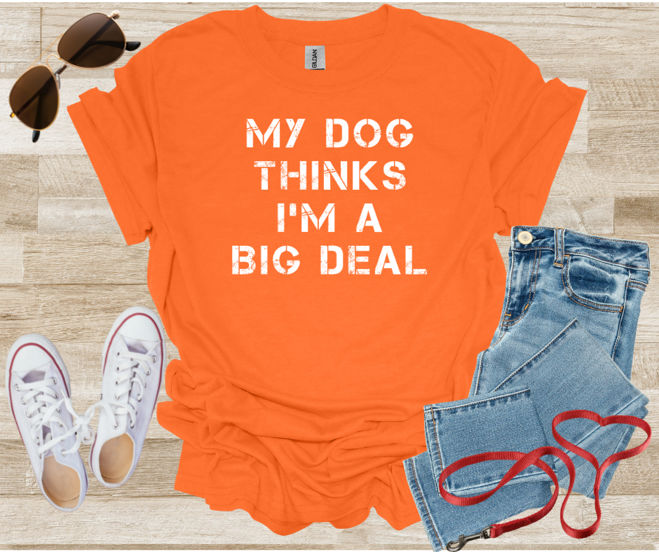 My Dog Thinks I'm A Big Deal T-Shirt