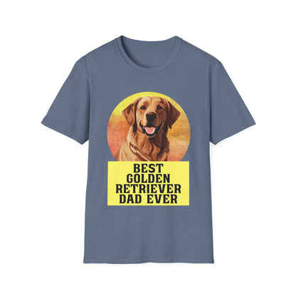 Golden Retriever T-Shirt - Best Golden Retriever Dad Ever