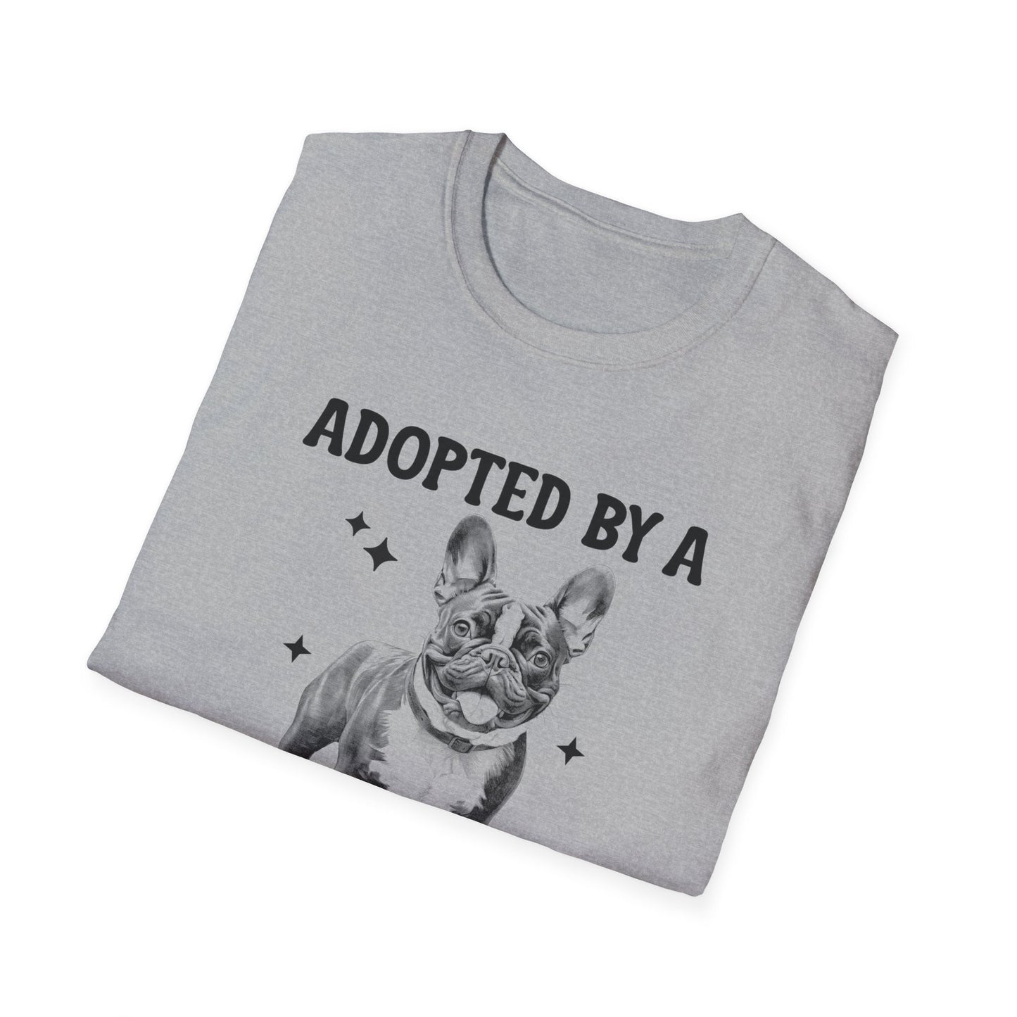 French Bulldog Adopted Unisex T-Shirt