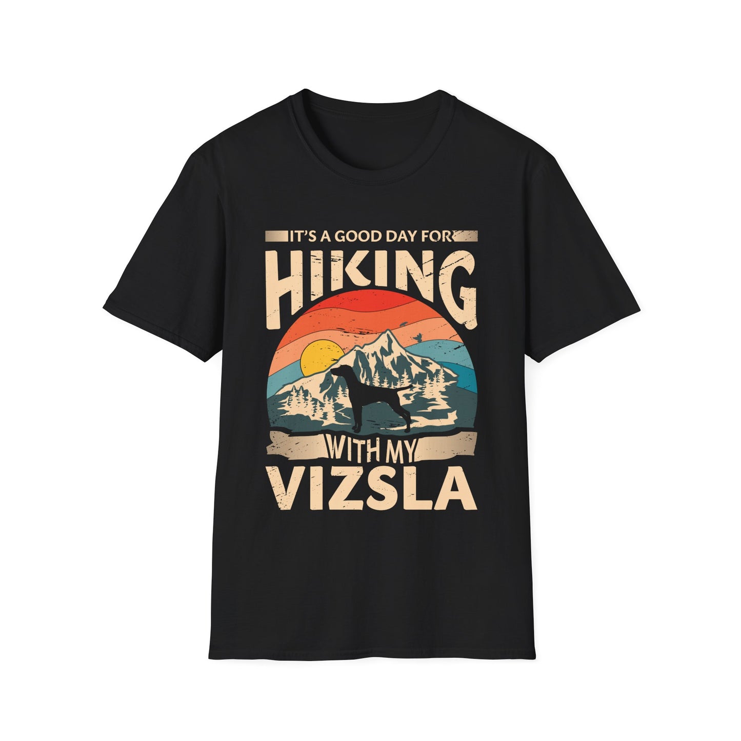 Vizsla Dog Hiking T-Shirt