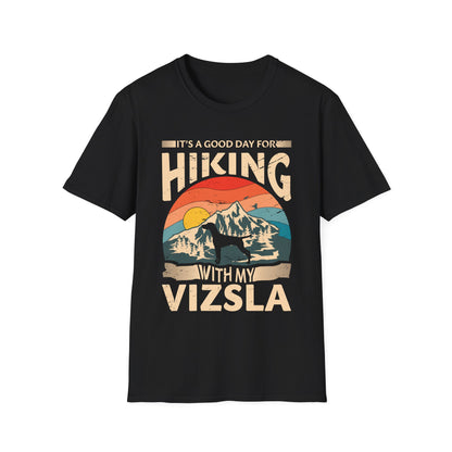 Vizsla Dog Hiking T-Shirt