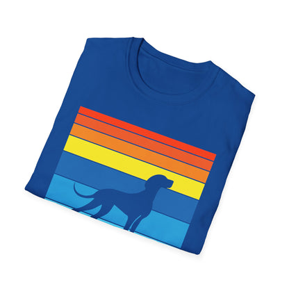 Vizsla Vintage Vibe T-Shirt - Vizsla Dog Breed Retro Design