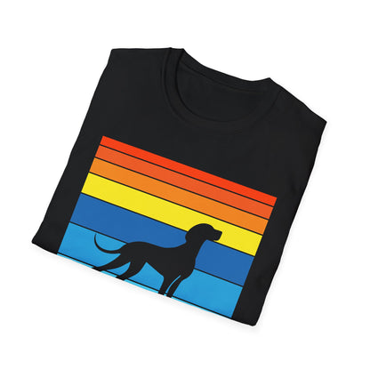 Vizsla Vintage Vibe T-Shirt - Vizsla Dog Breed Retro Design